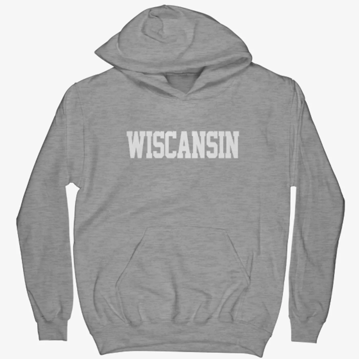 T-Pain Simple Wiscanson Hoodie - Heather Gray - Hoodie