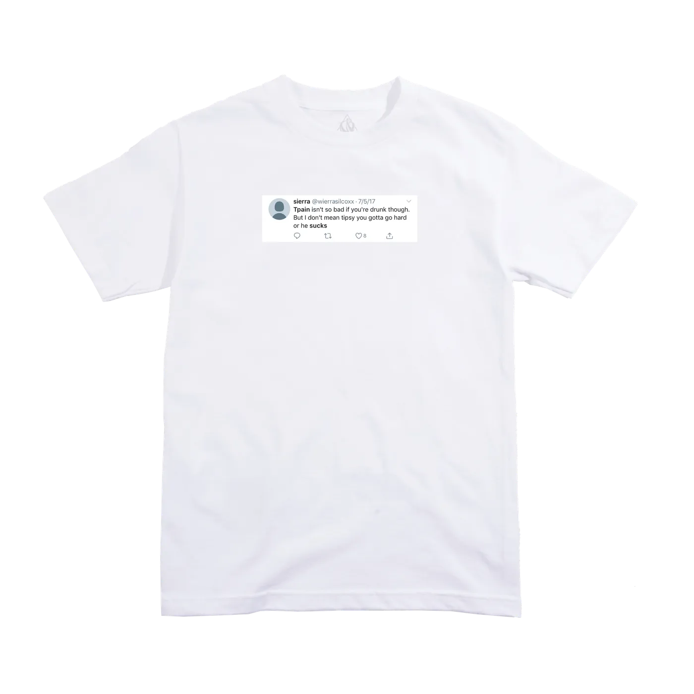 T-Pain White Tweet Tee