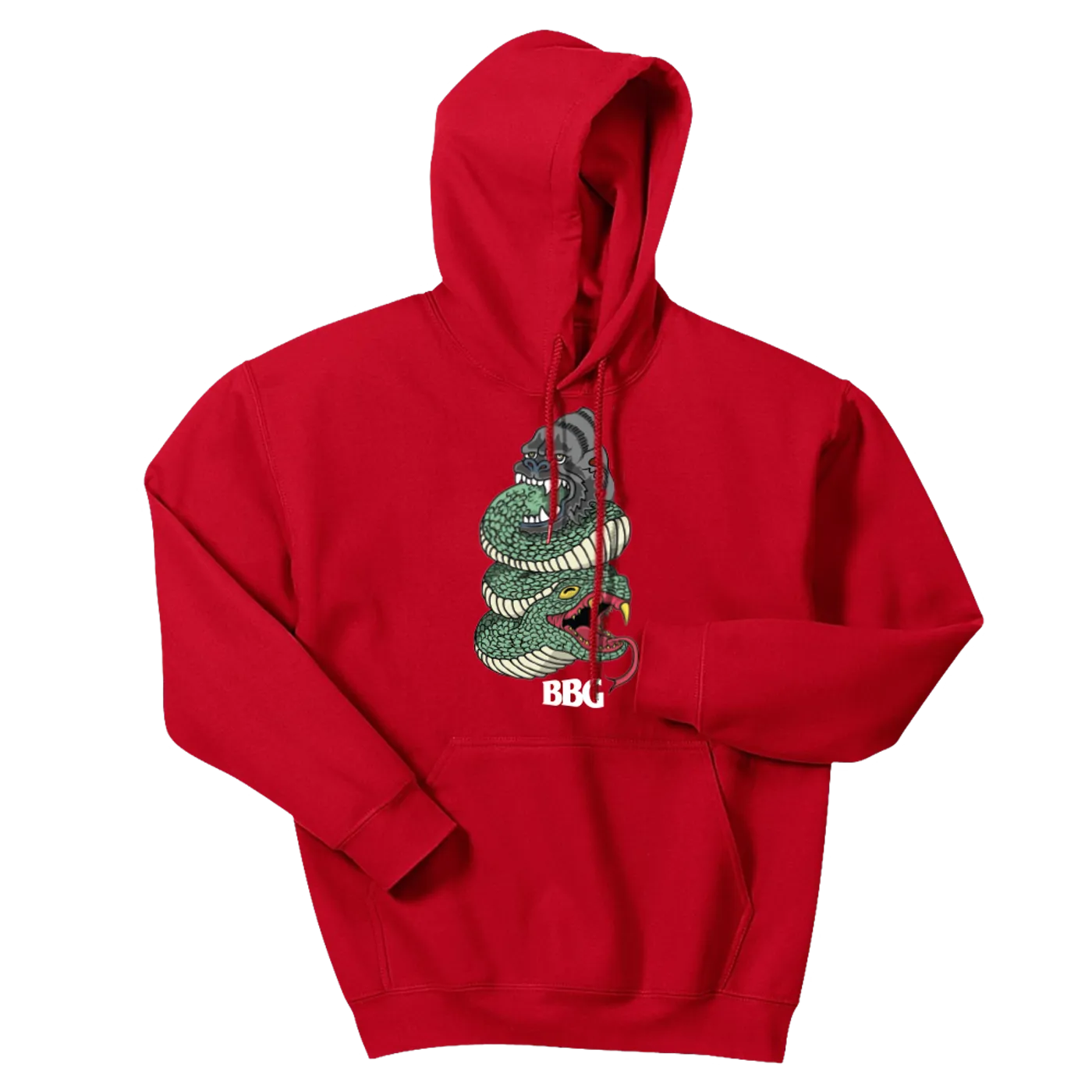 BBG Baby Joe BBG Snake (Red) - Hoodie
