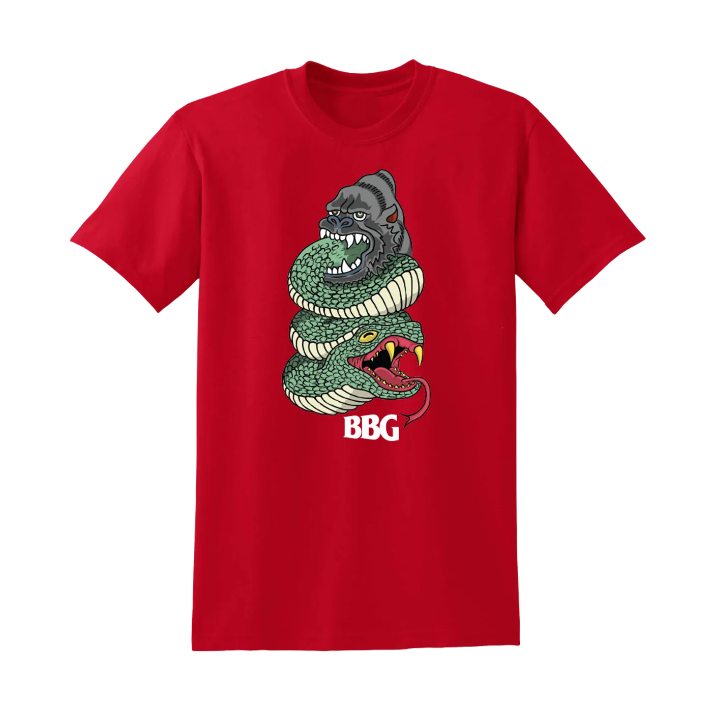 BBG Baby Joe BBG Snake Tee (Red)