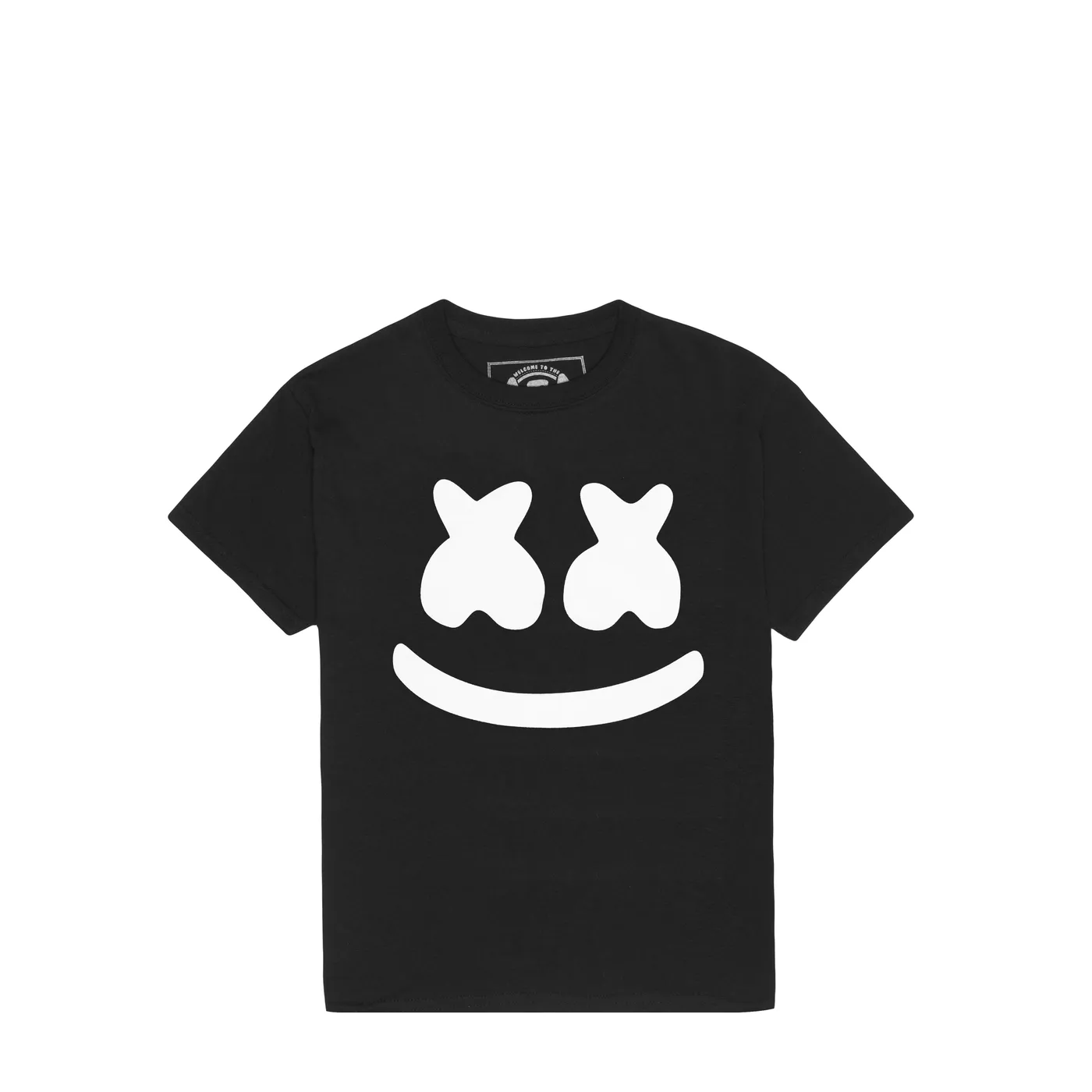 Marshmello Smile T-Shirt (Youth) — Black