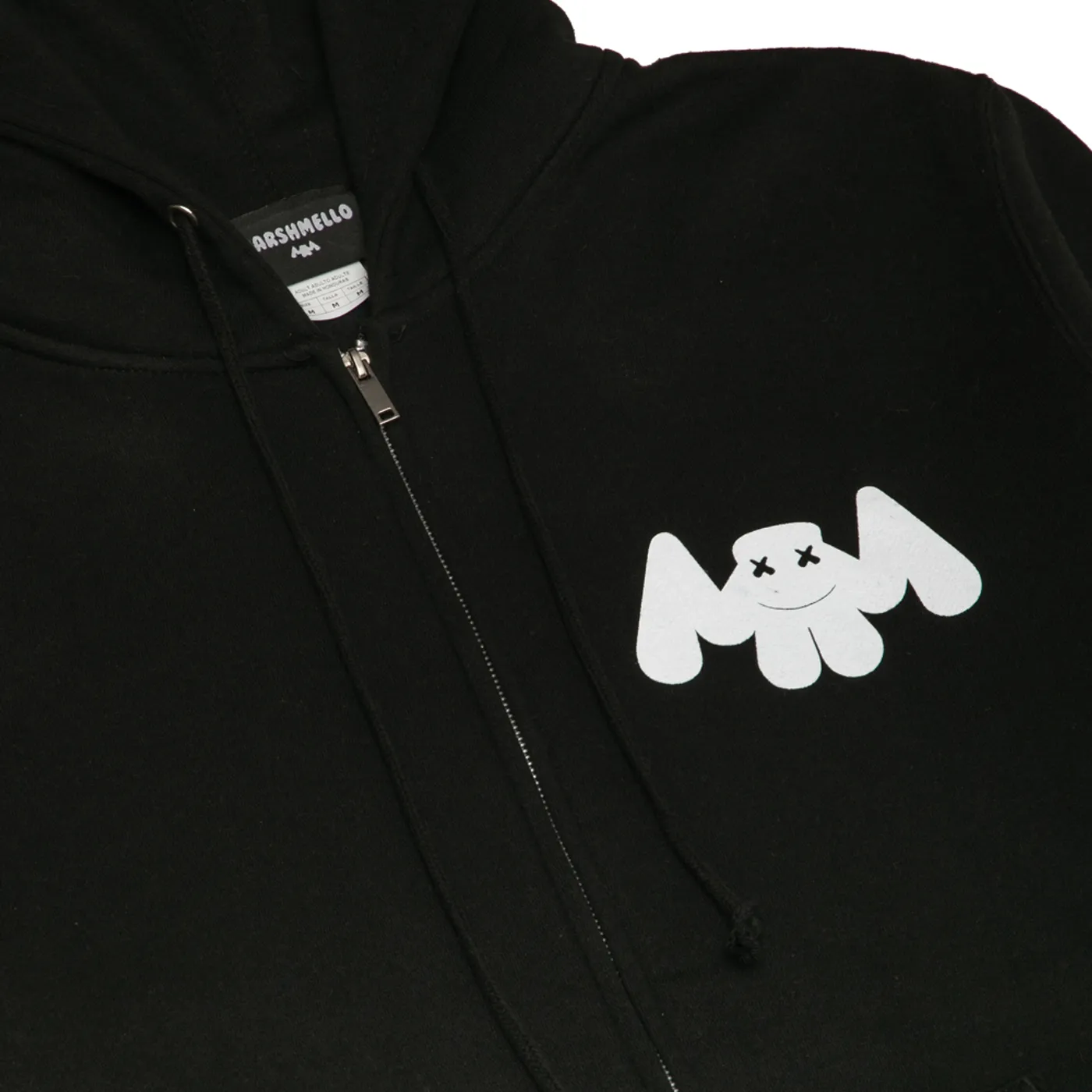 Marshmello MELLOGANG 30 Zip-Up Hoodie — Black