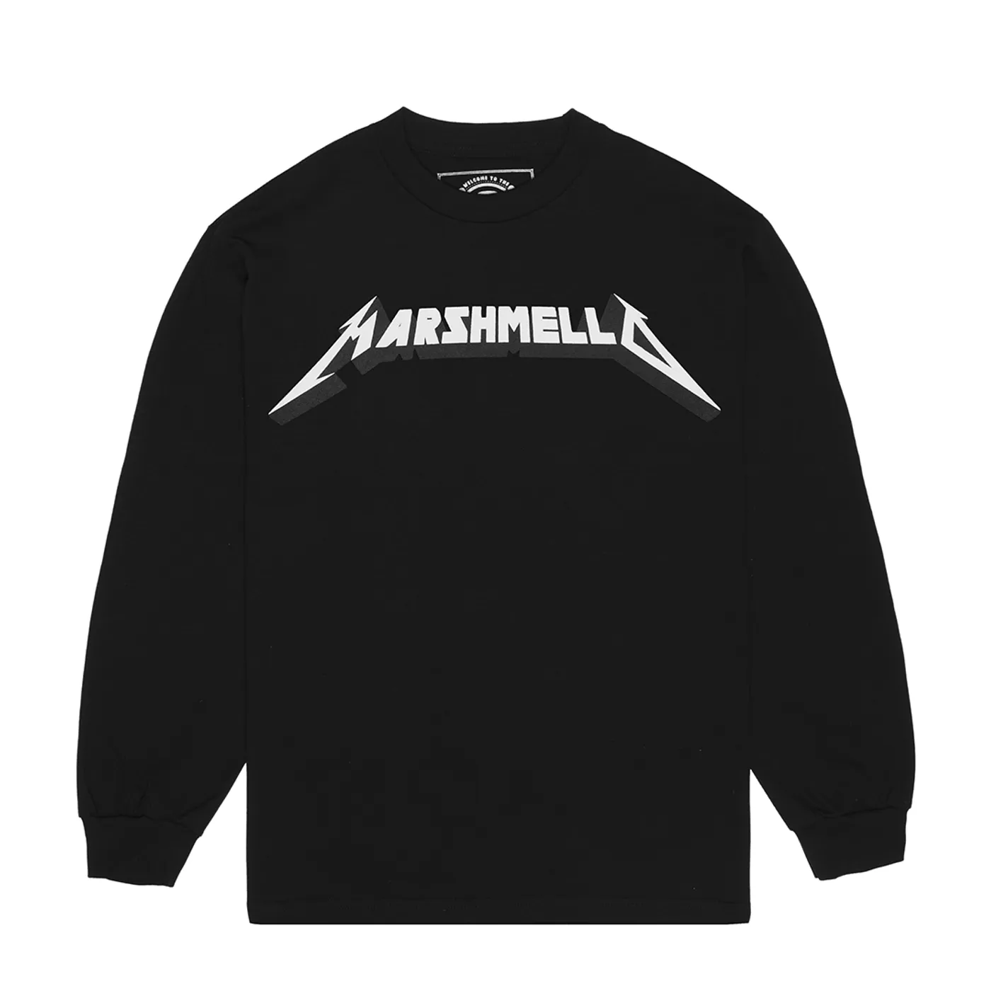 Marshmello Heavy Metal Mello L/S Shirt — Black
