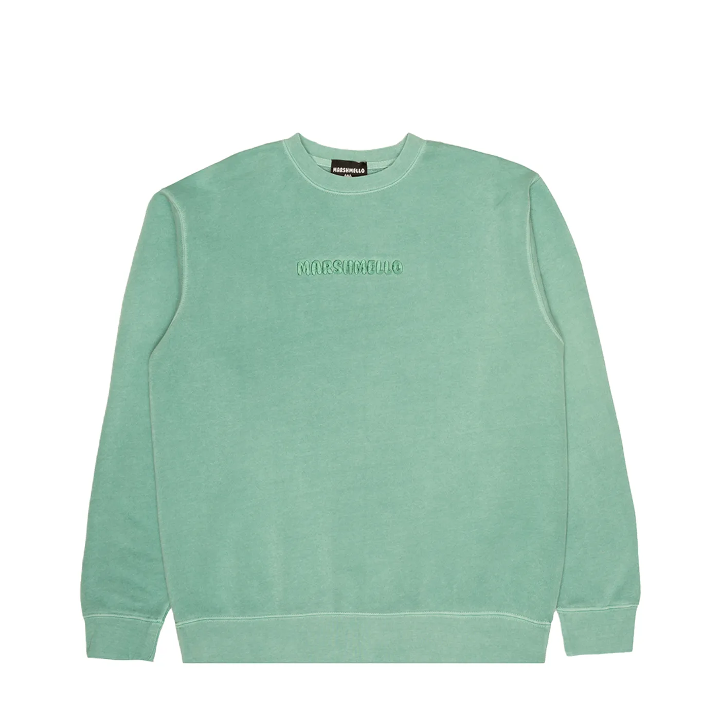 Marshmello Light Stitch Logo Crewneck — Mint