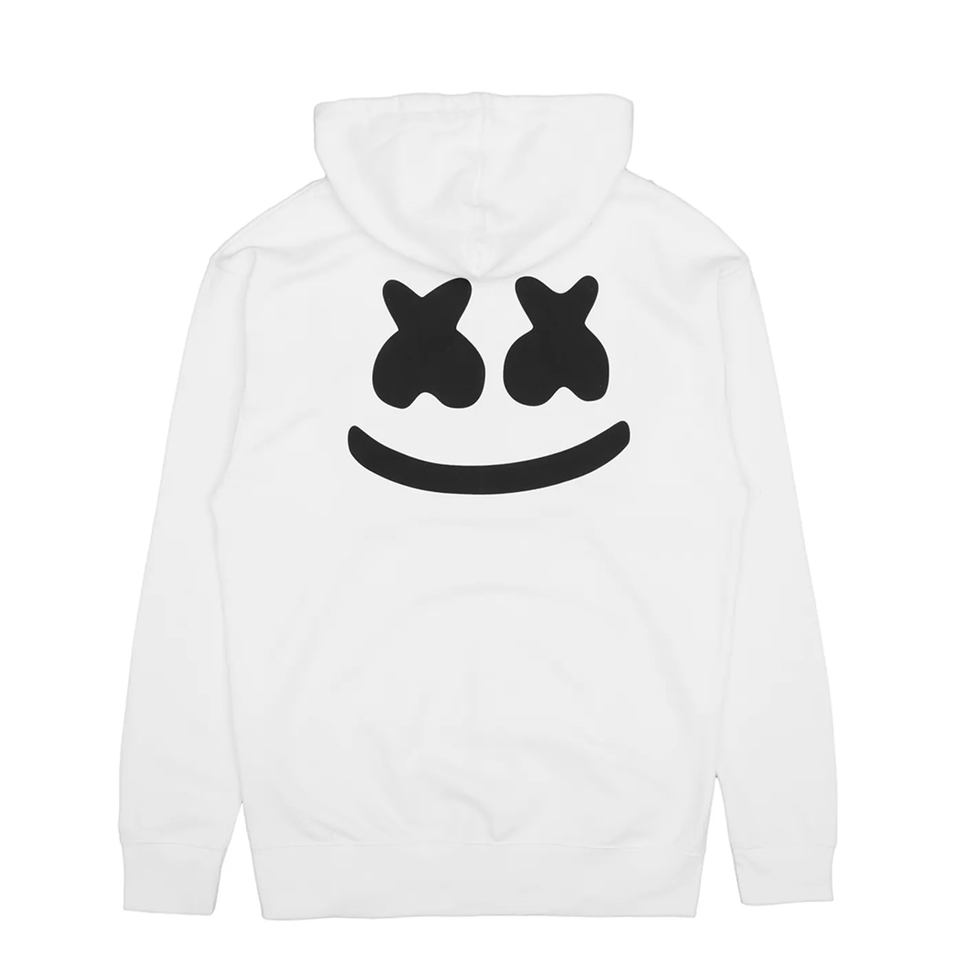 Marshmello Smile Hoodie — White