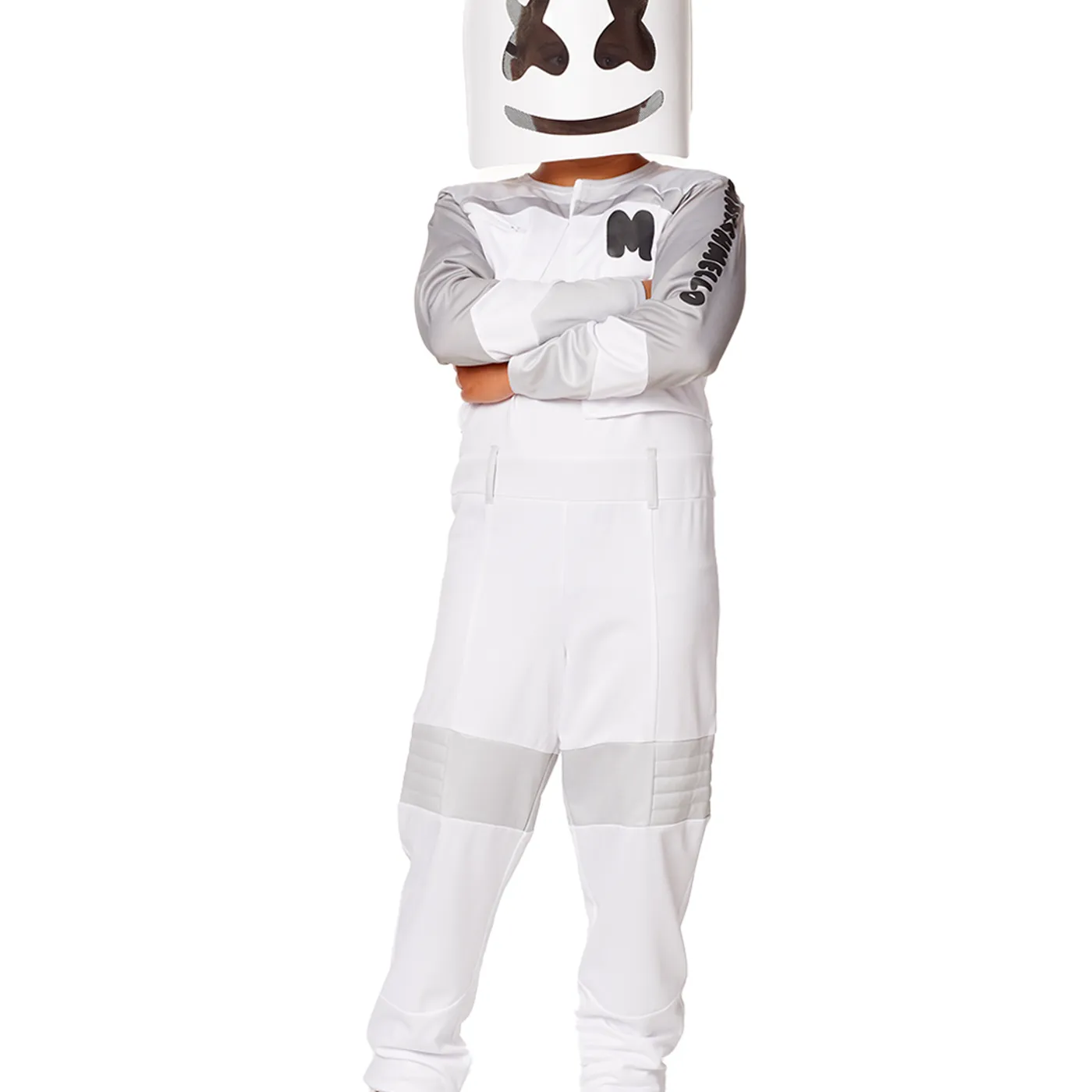 Marshmello Boys Jumpsuit Costume (Youth)
