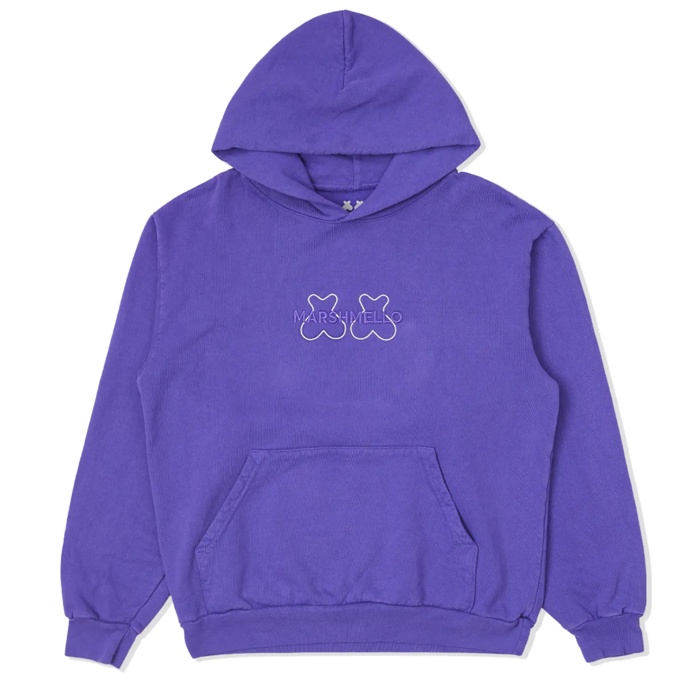 Marshmello Eyes Hoodie — Purple
