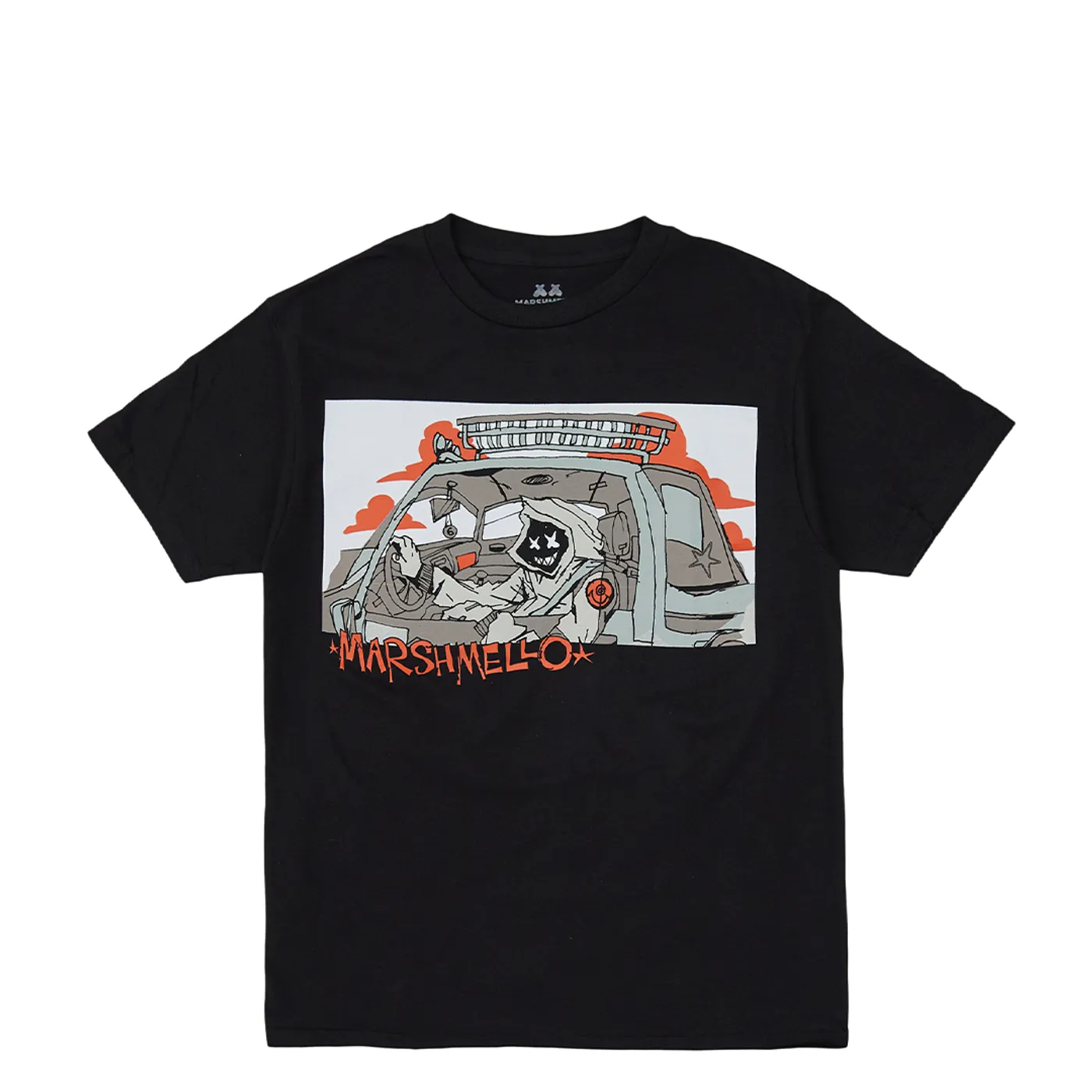 Marshmello Dirt Racer T-Shirt — Black