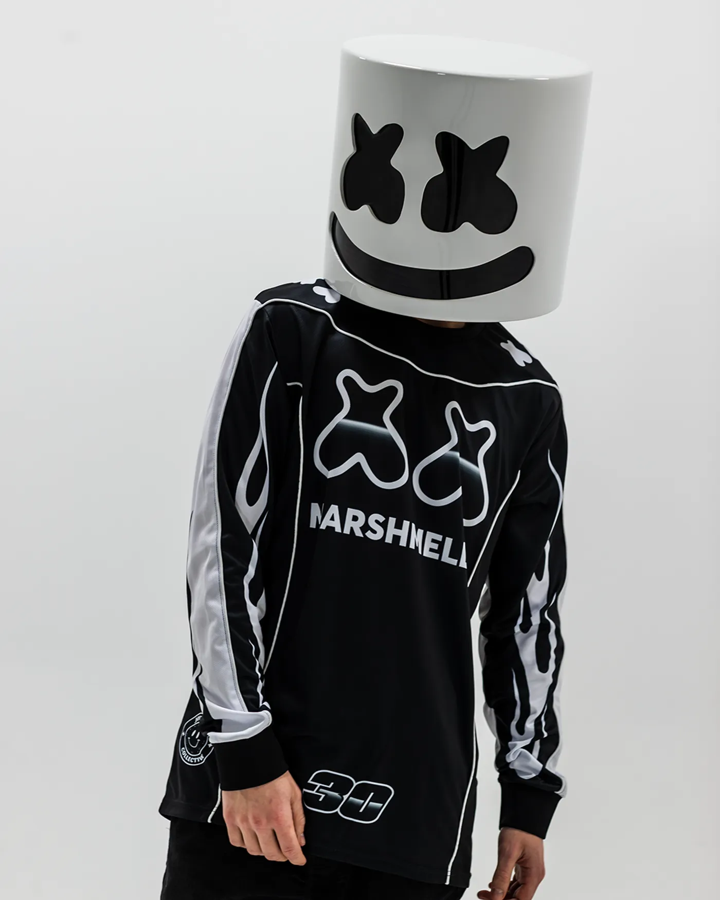 Marshmello Joytime L/S Moto Jersey — Black