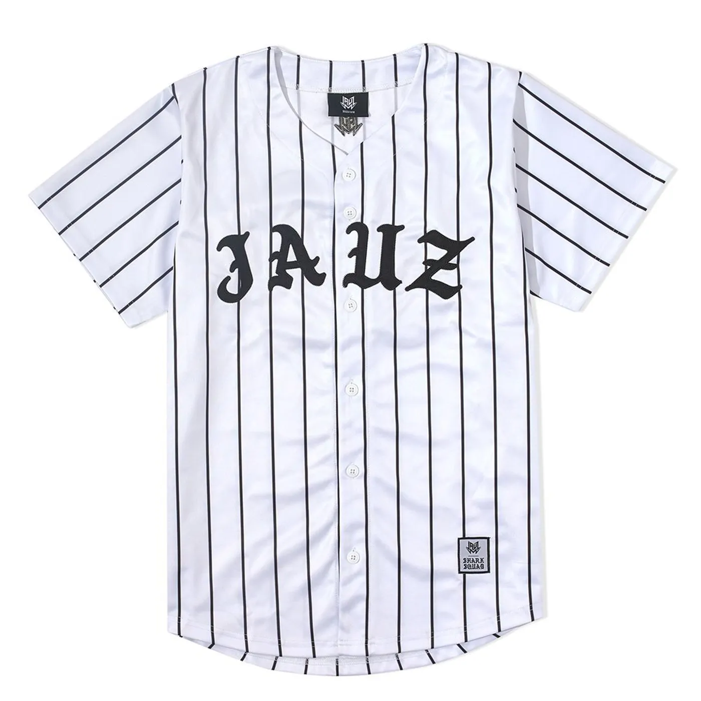 Jauz Pinstripe Baseball Jersey