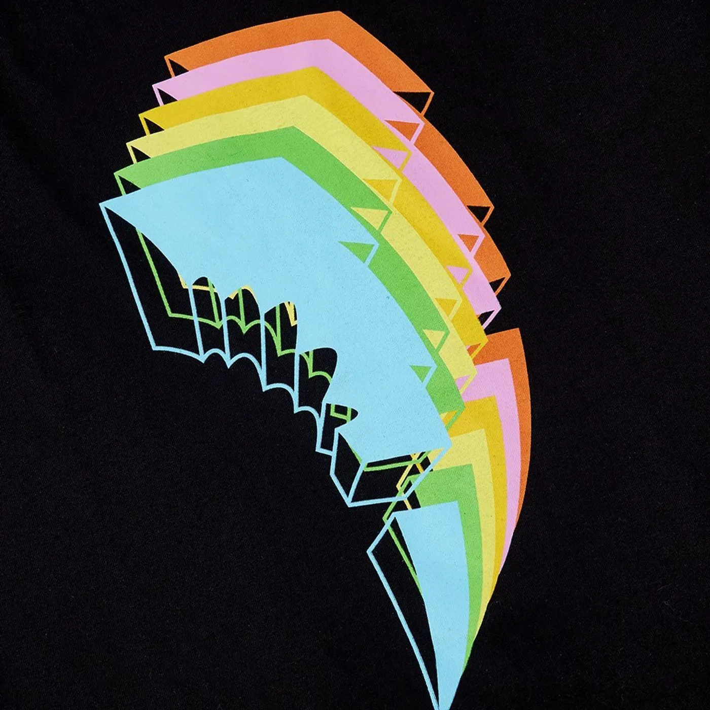 Jauz Rainbow Bolt T-Shirt