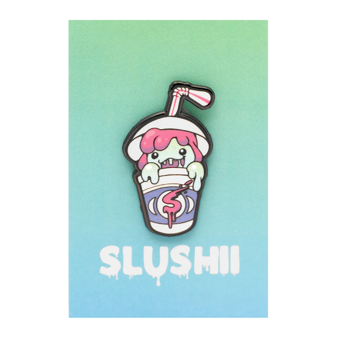 Slushii Monster Pin