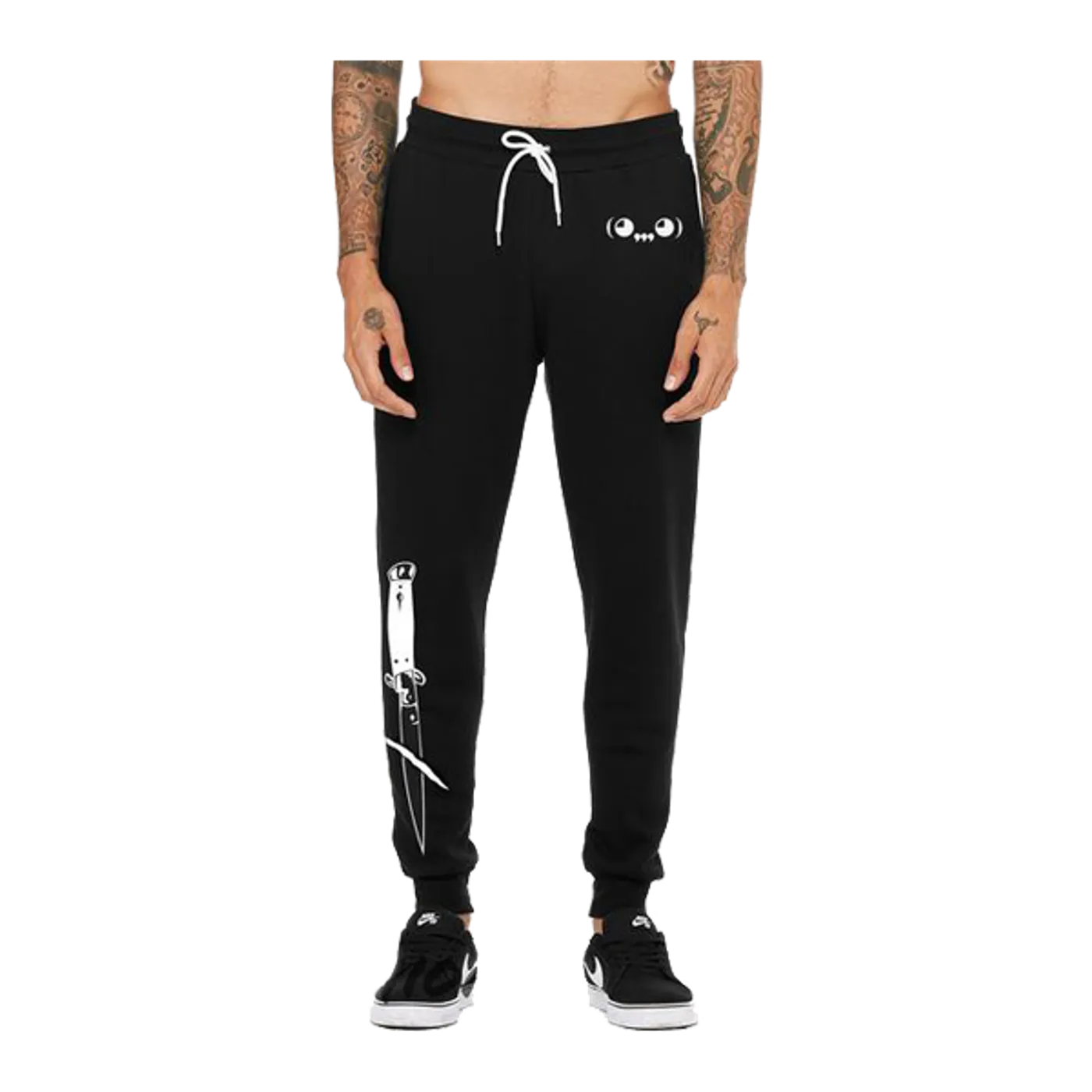 Ghastly Switchblade Joggers in Black