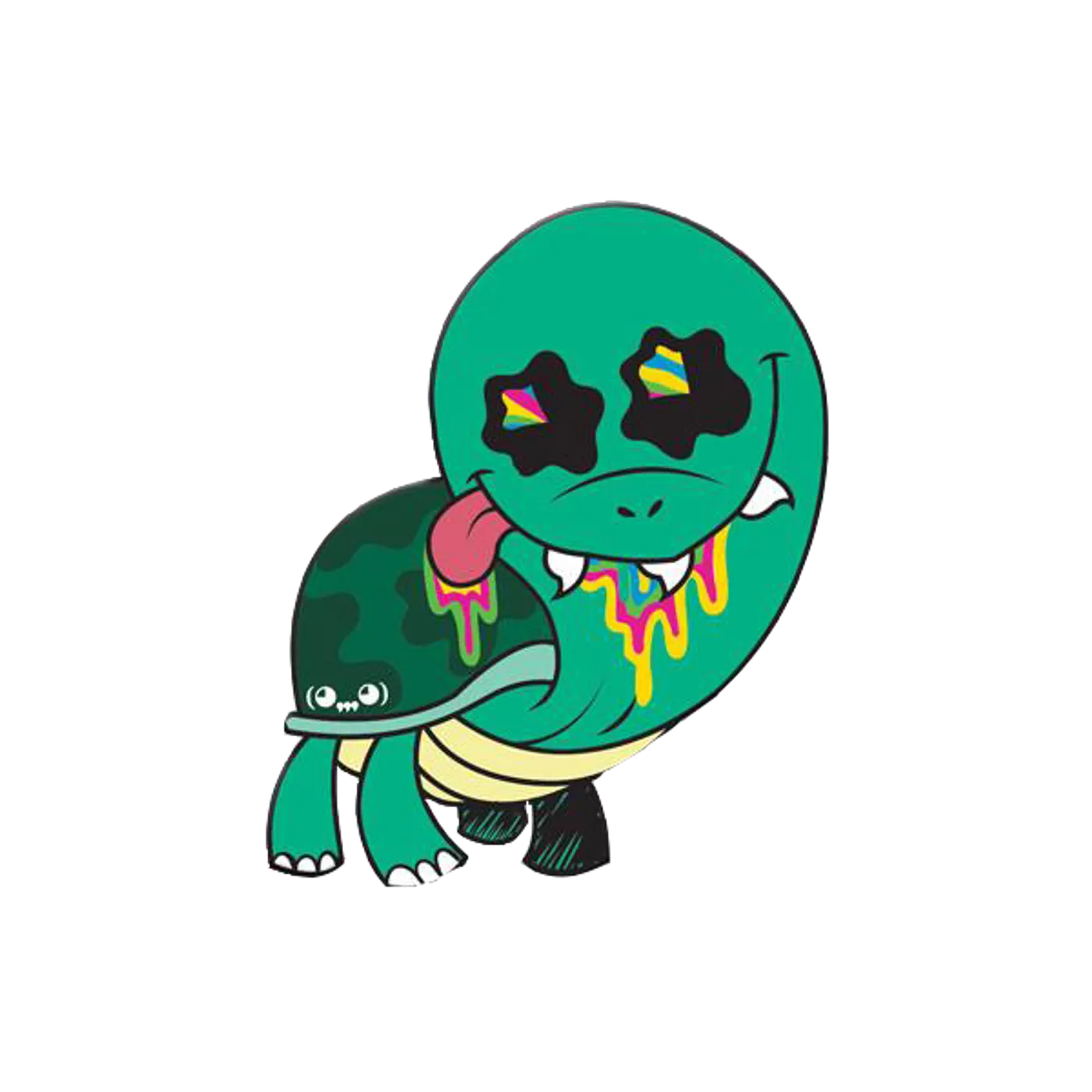 Ghastly Turtley Sticker