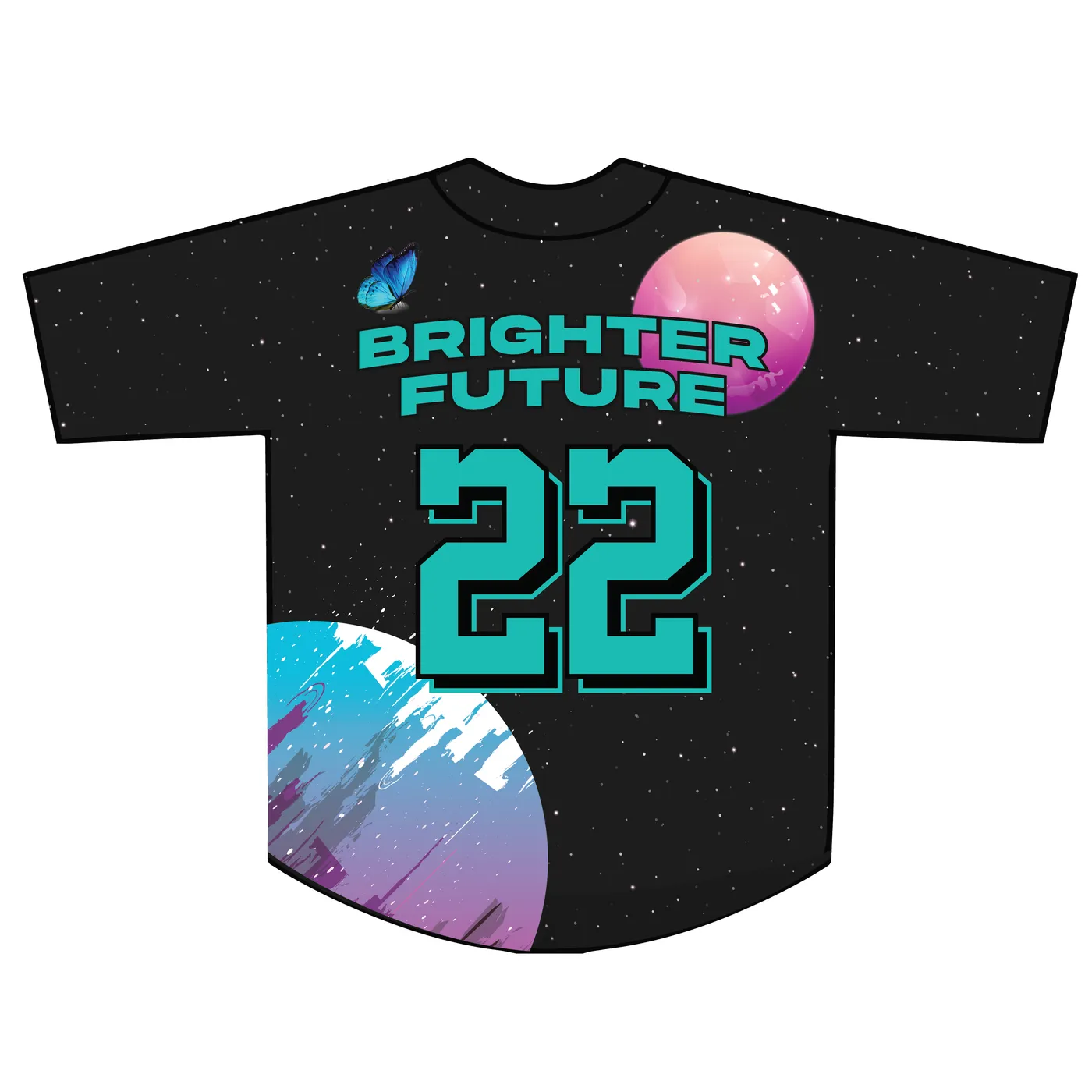 Big Gigantic Brighter Future Baseball Jersey