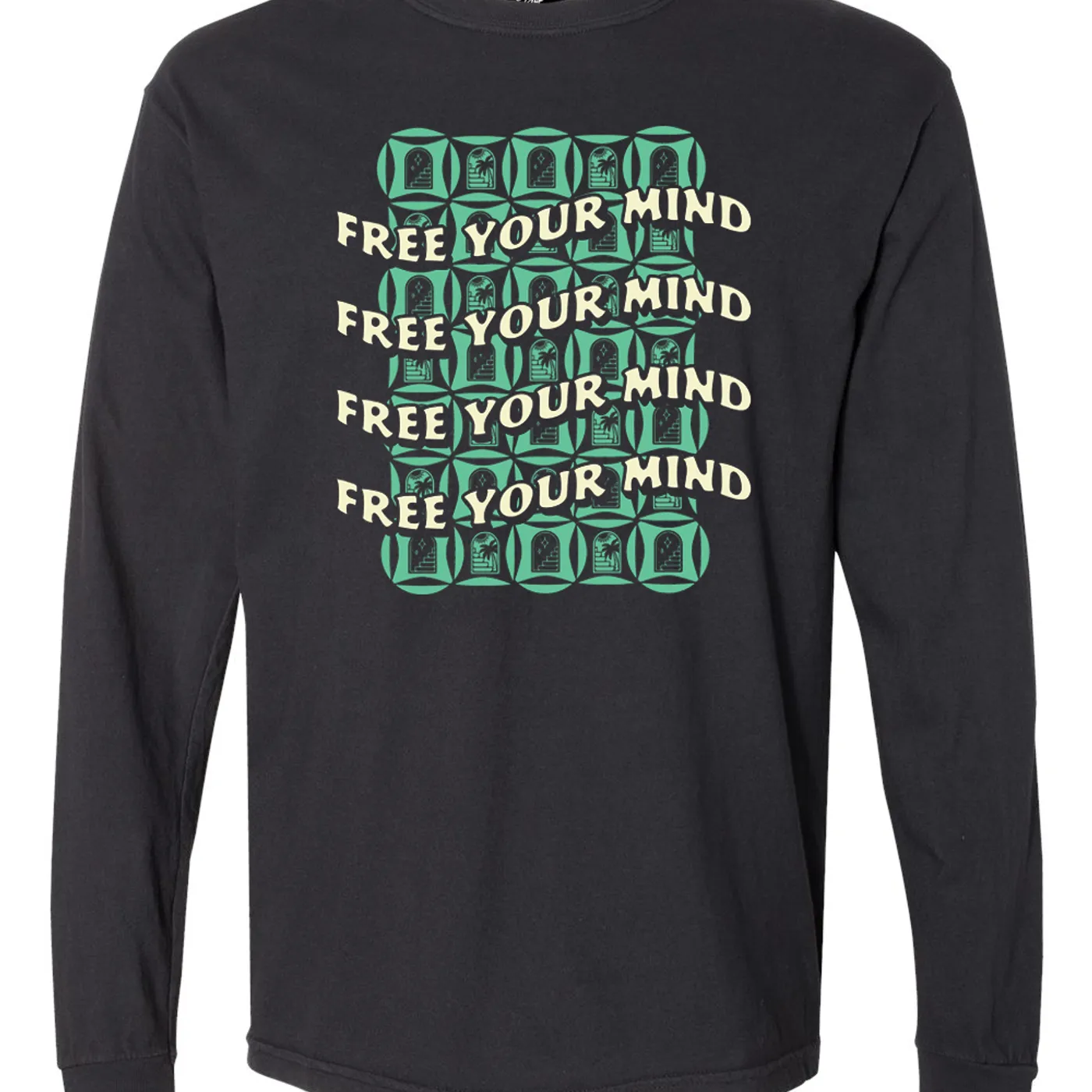 Big Gigantic Free Your Mind Long Sleeve - Black