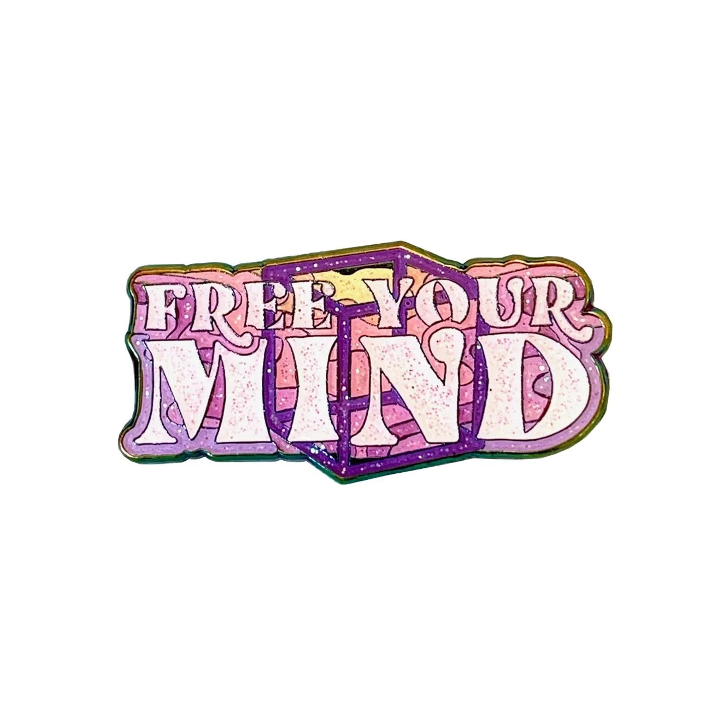 Big Gigantic New Free Your Mind Pin