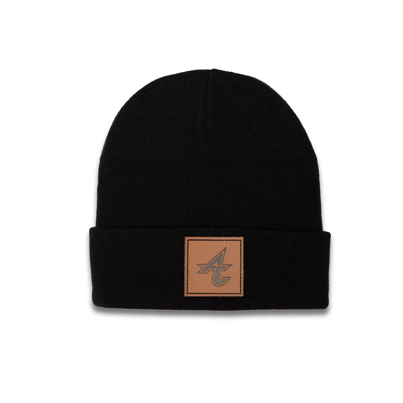 Adventure Club Black Fold Beanie