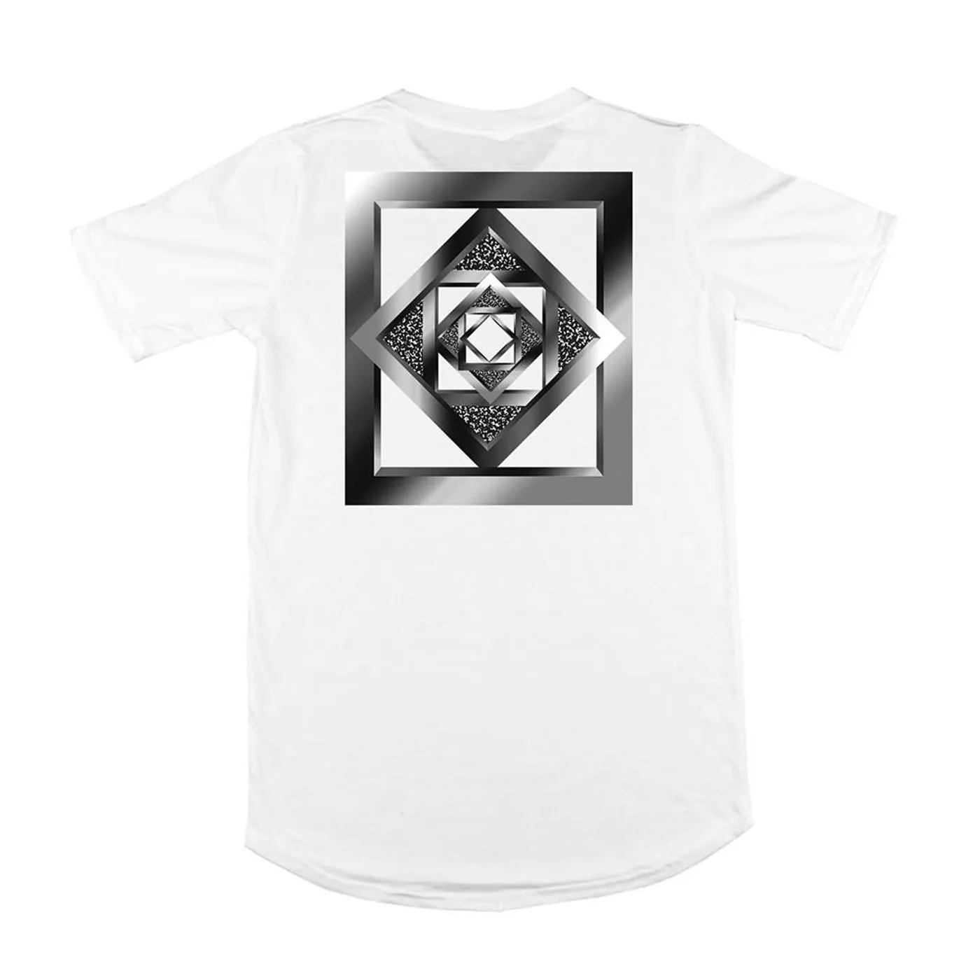 Ekali Logo Scoop Tee - White