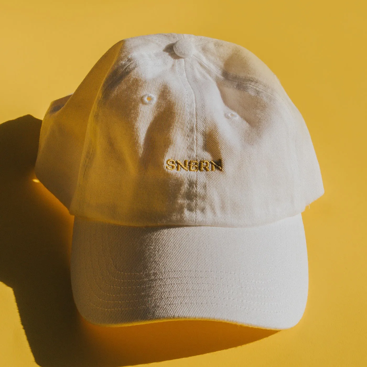 SNBRN Dad Hat / White