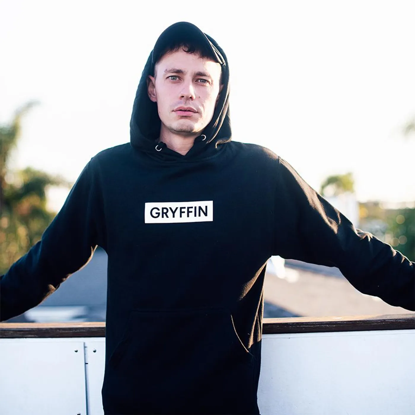 Hoodie Black Gryffin