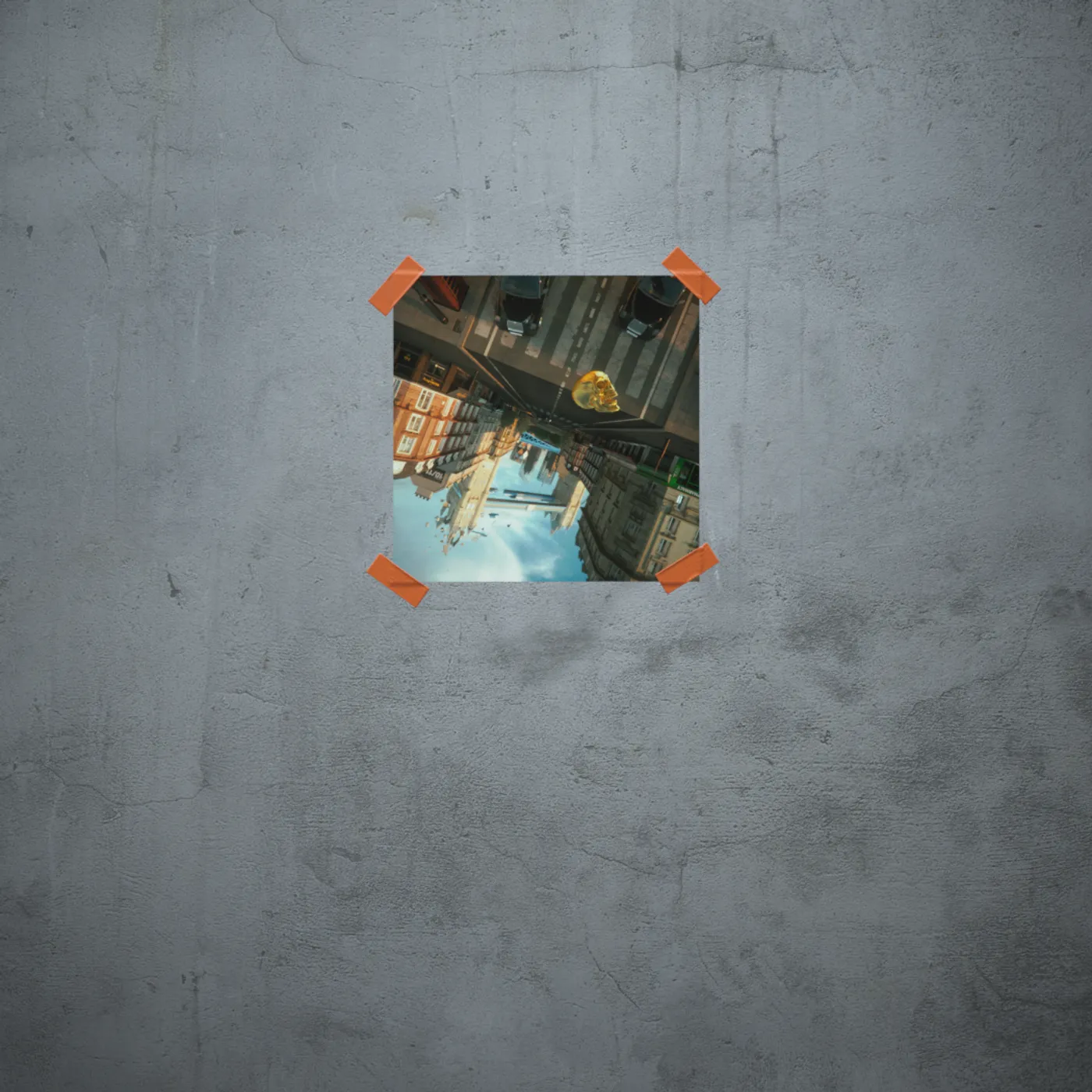 DROELOE Broken Bricks Artwork - Lustre Print