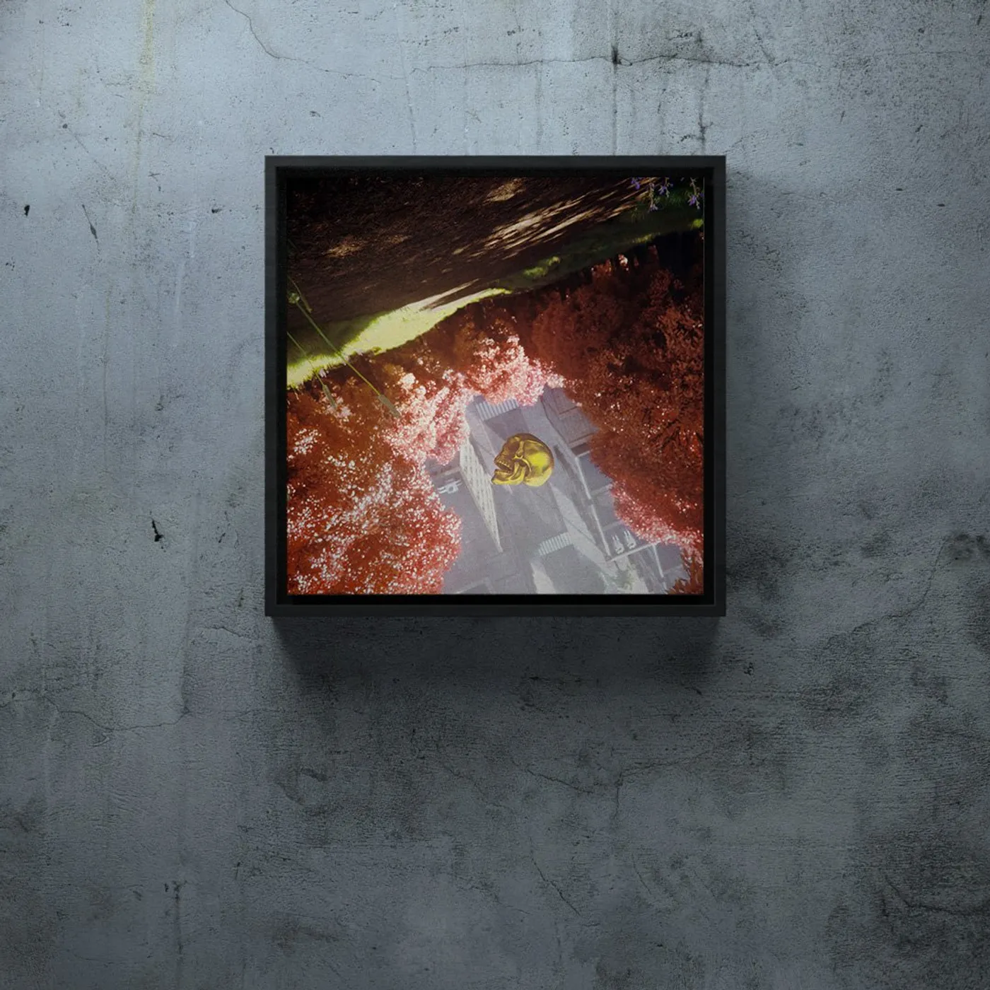 DROELOE Komorebi artwork - Framed Canvas