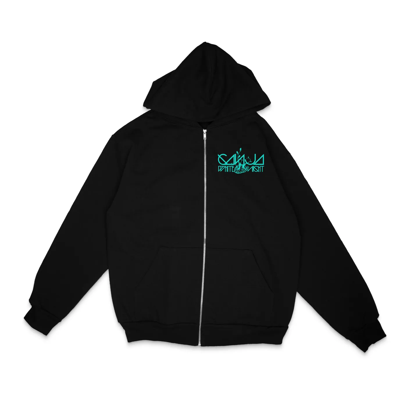 Ganja White Night Area15 Event Zip Hoodie