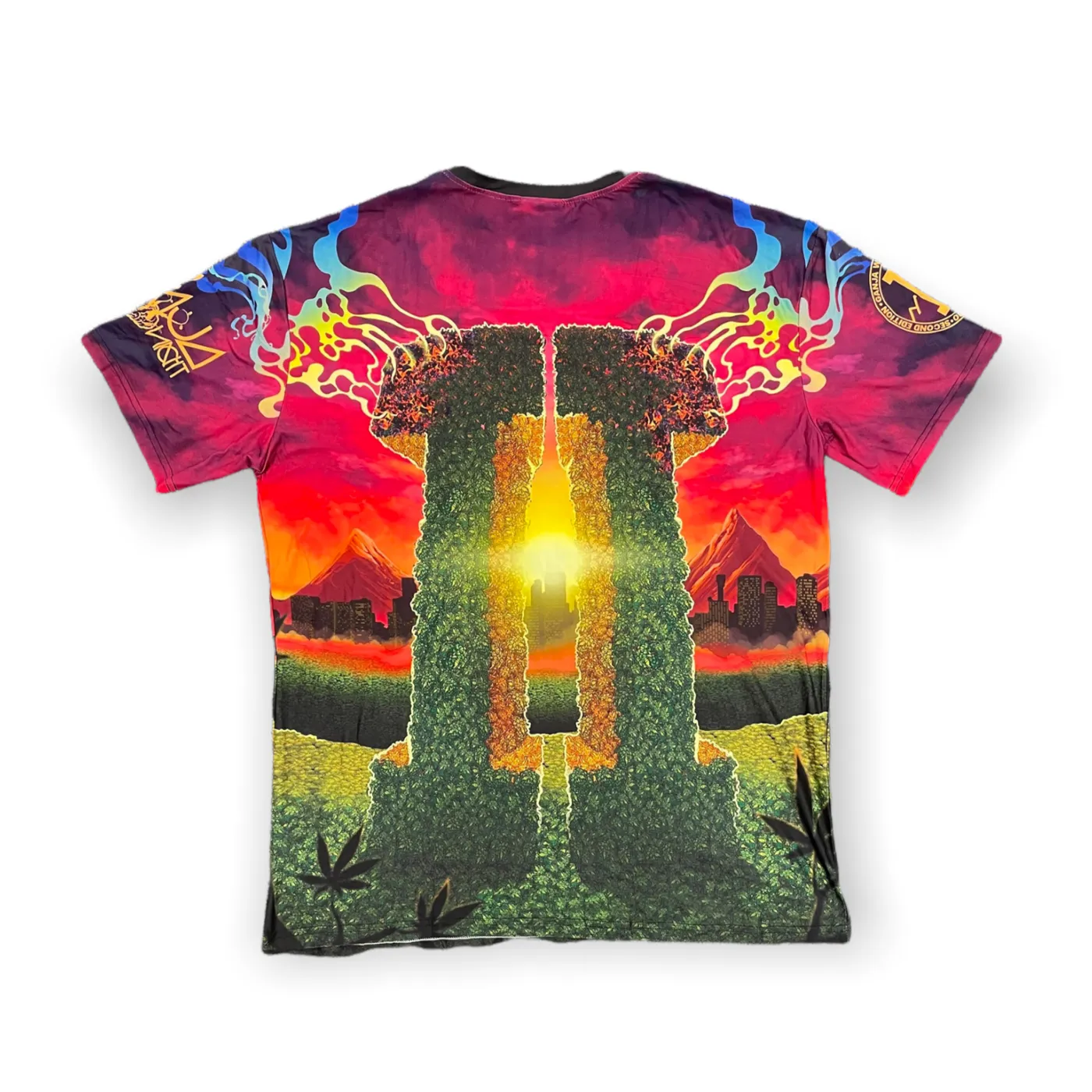Ganja White Night GWN & Buds Sublimated Tee