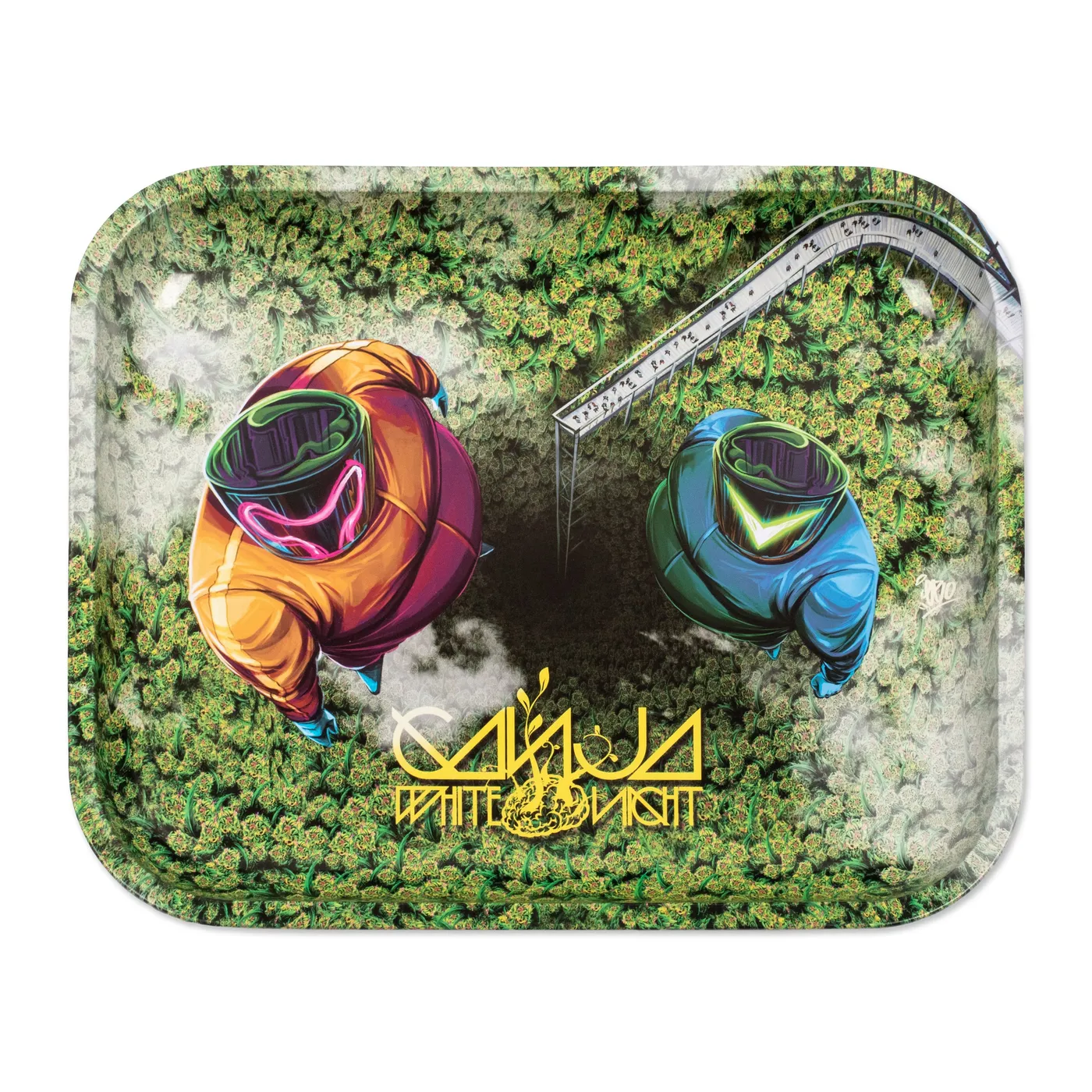 Ganja White Night Rolling Tray