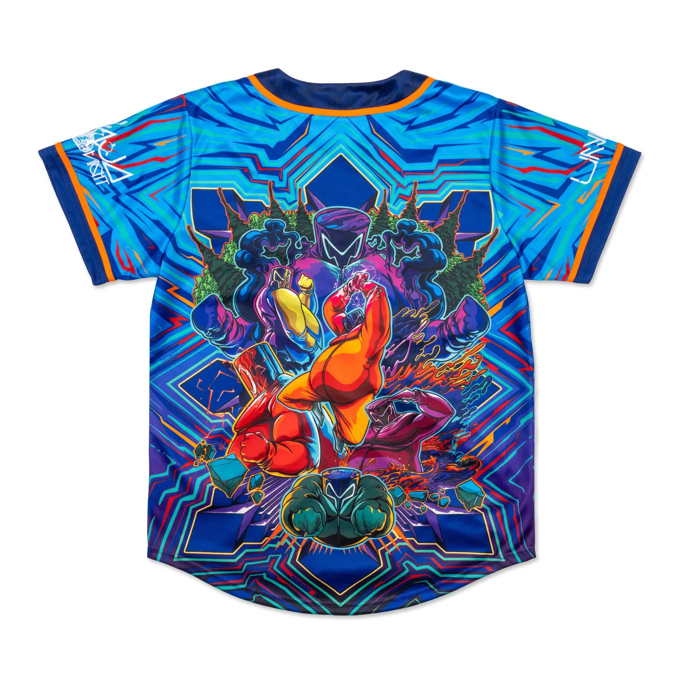 Ganja White Night Unity Baseball Jersey