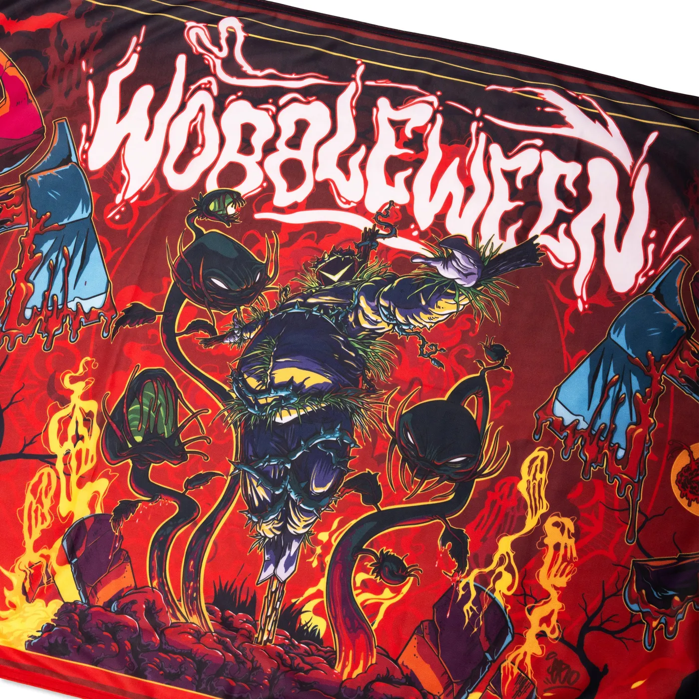 Ganja White Night Wobbleween II Flag