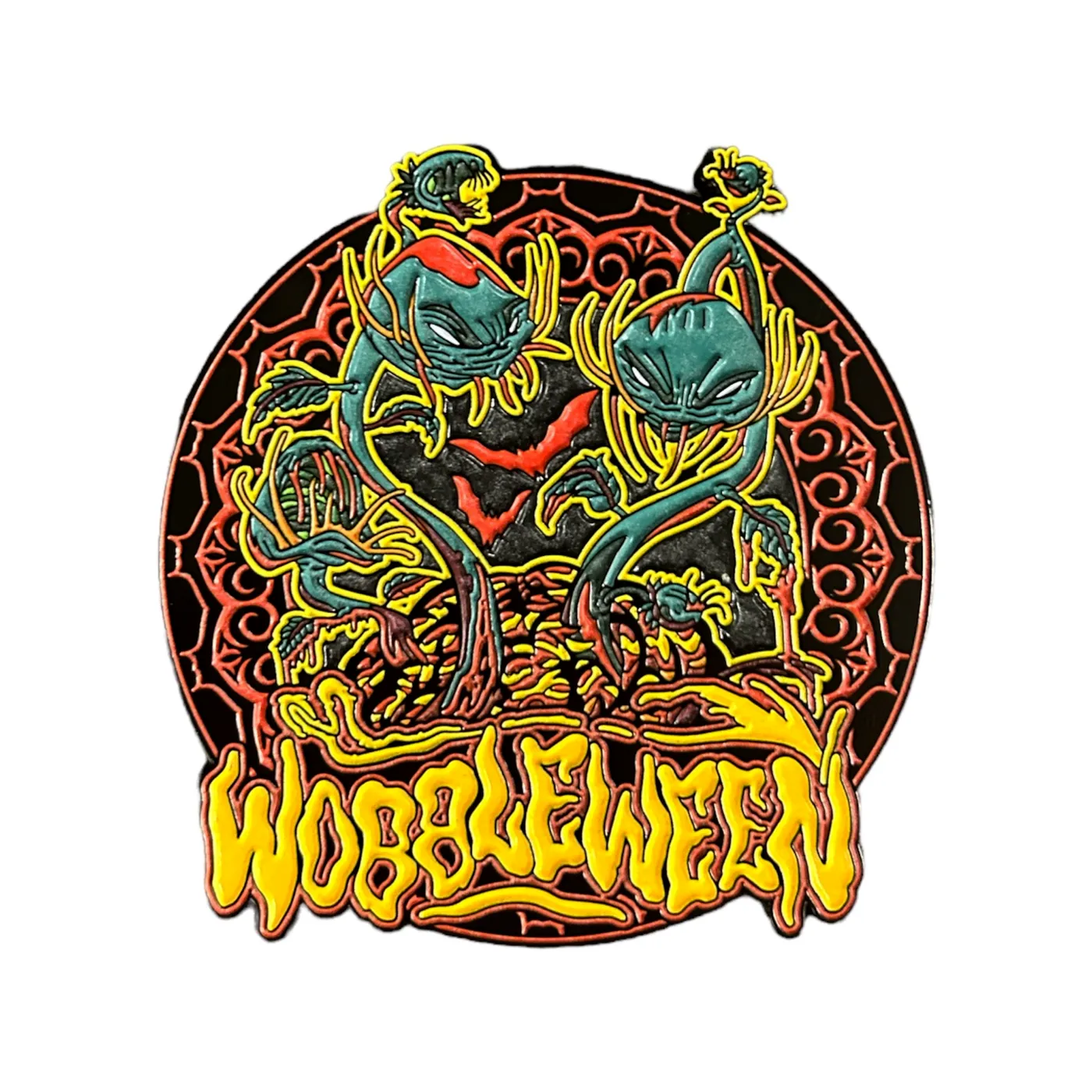 Ganja White Night Wobbleween II Pin #2