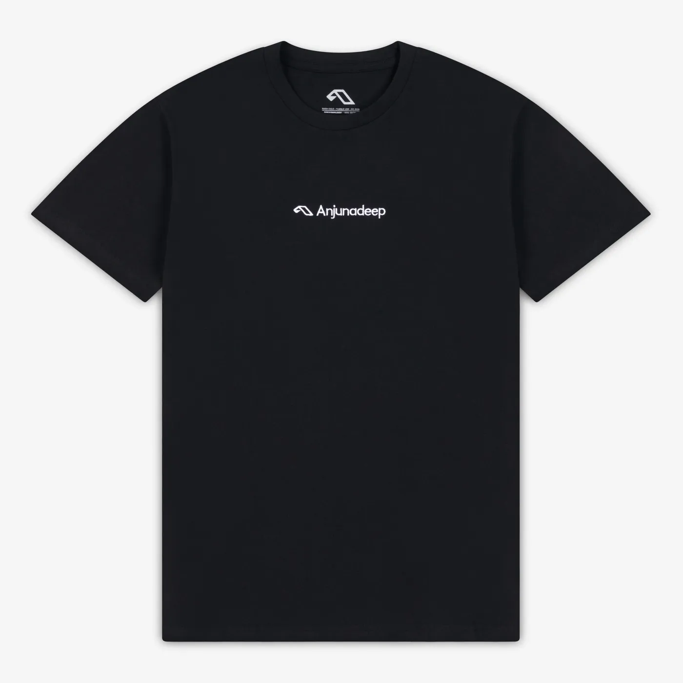 Anjunadeep Type Logo Tee - Black