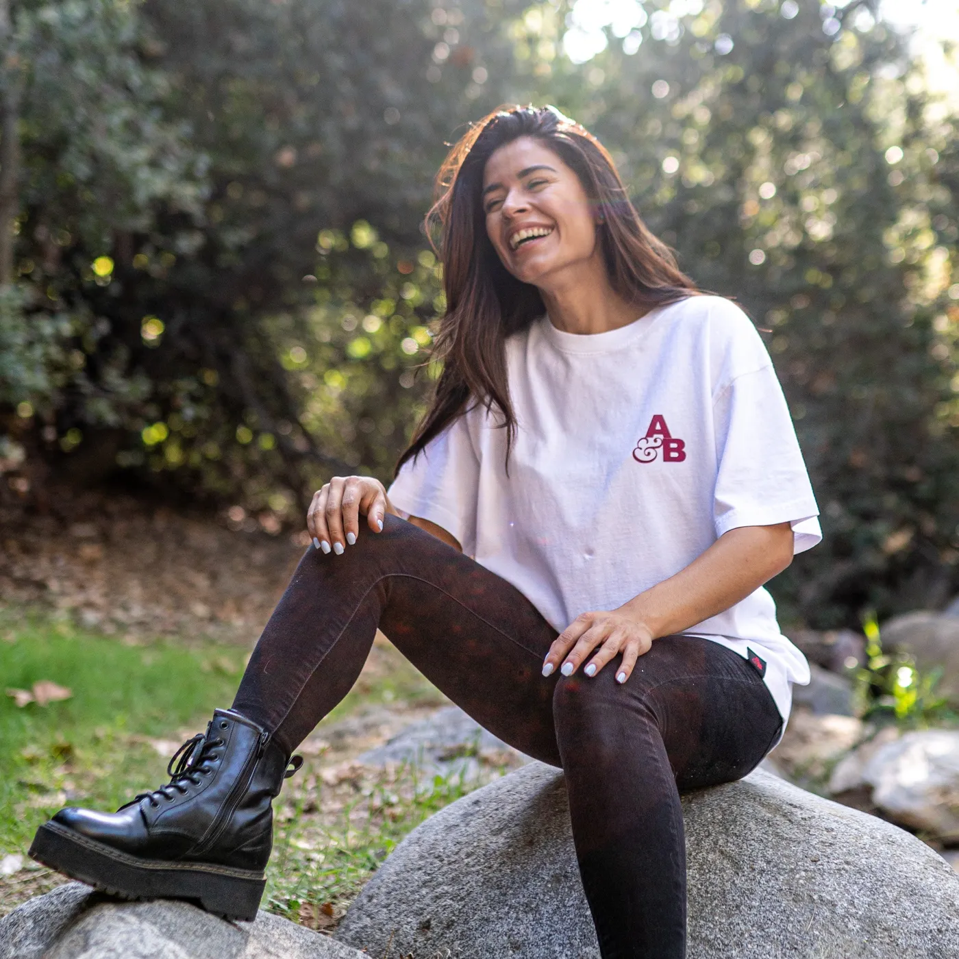 Above & Beyond Unisex White Tee