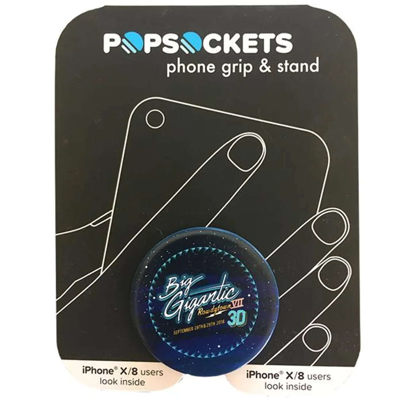 Big Gigantic Rowdytown VII Pop Socket