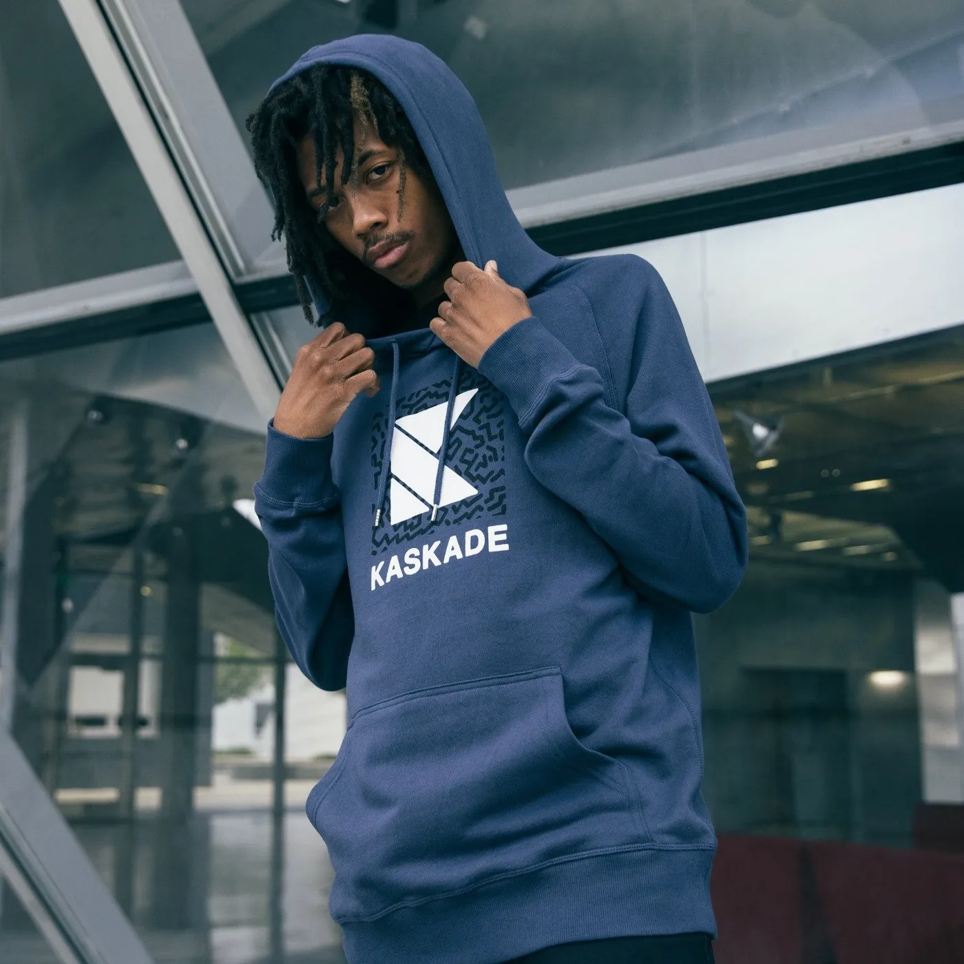 Kaskade Petrol Blue K Hoodie