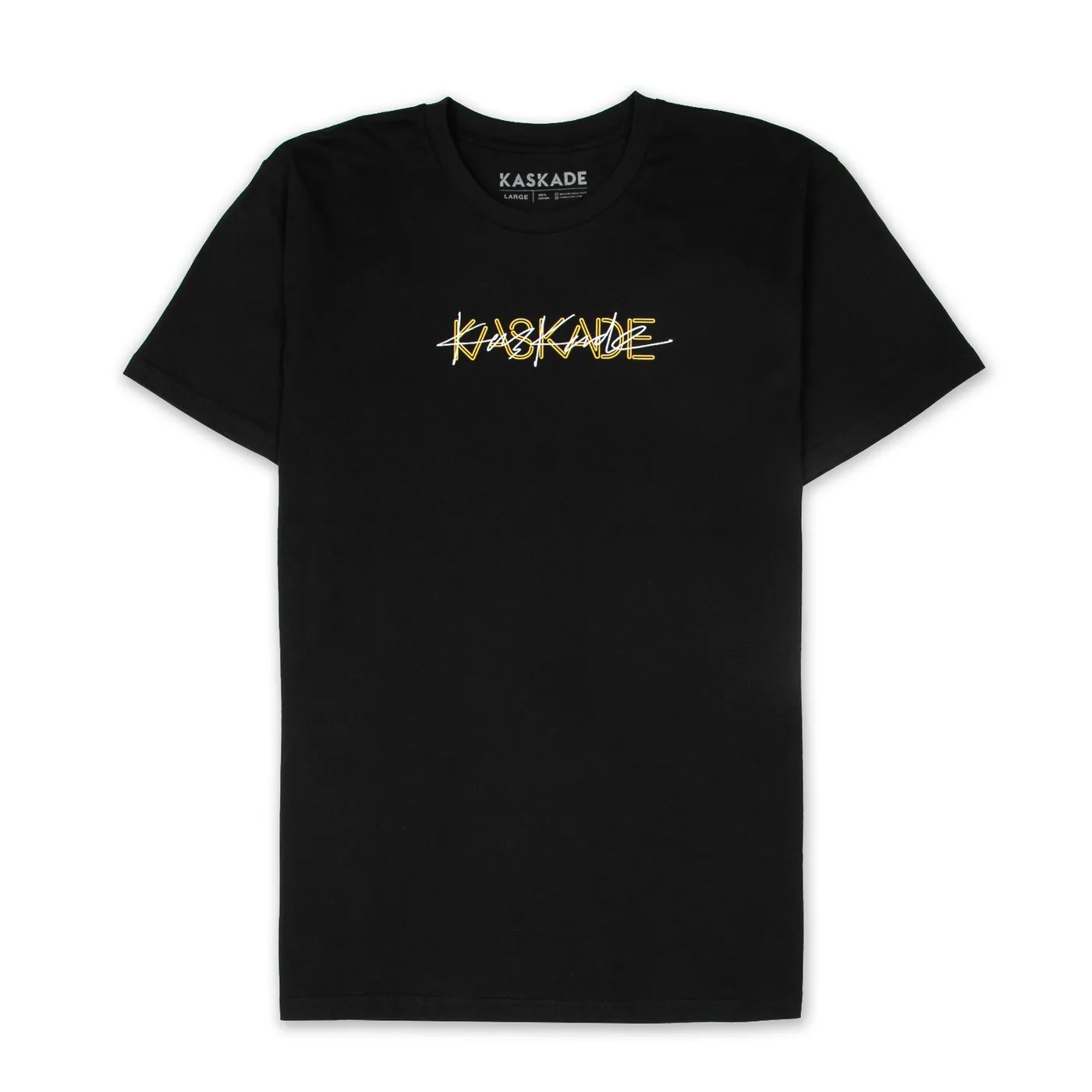 Kaskade Black / Gold Logo Tee