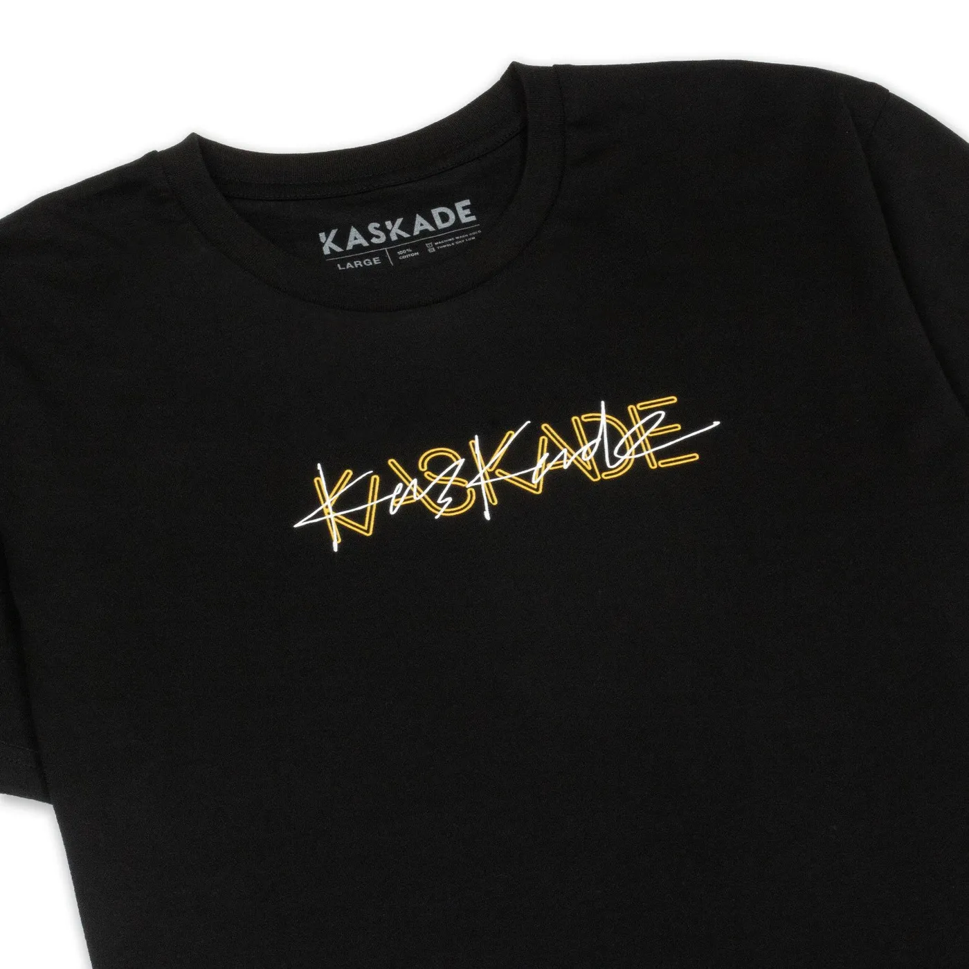 Kaskade Black / Gold Logo Tee