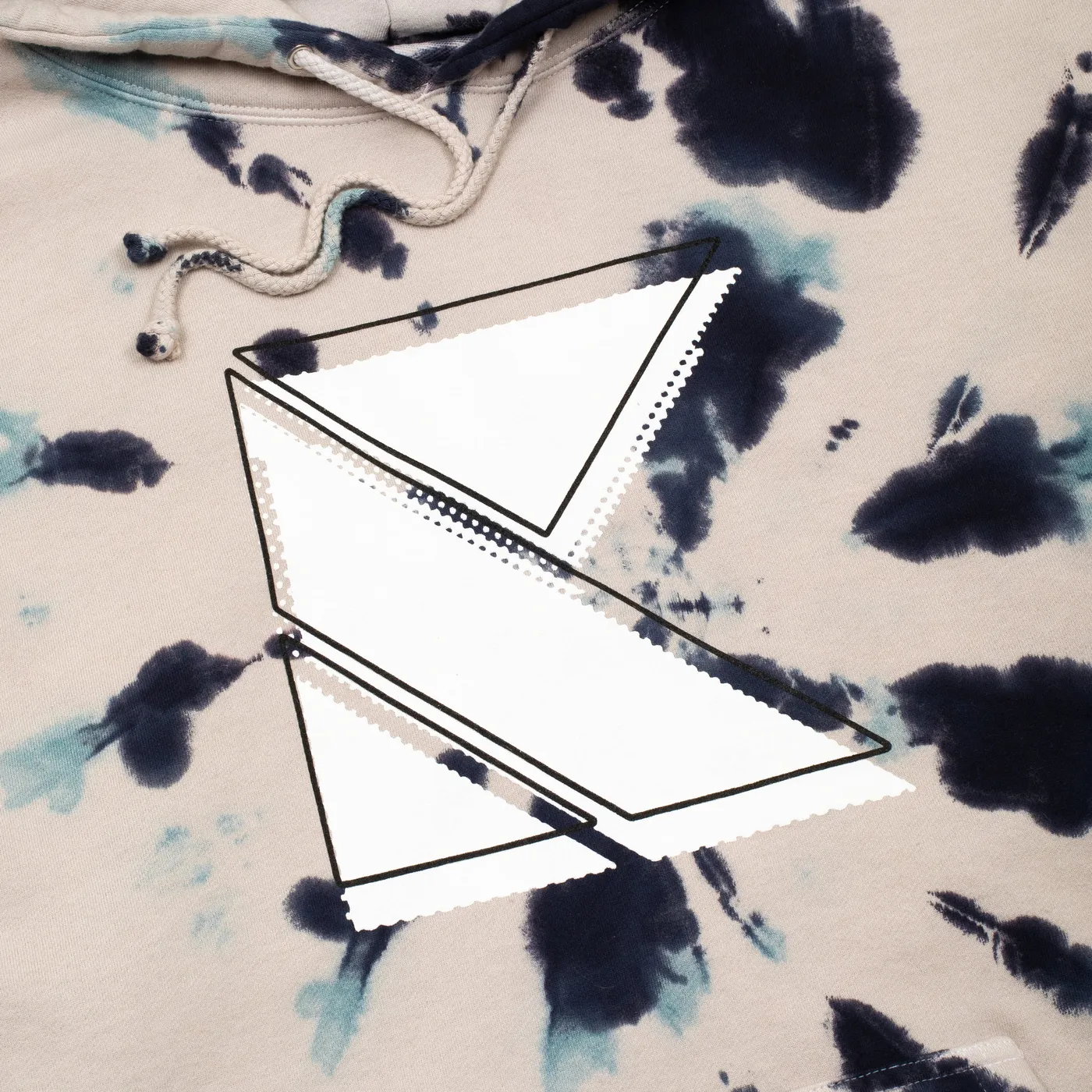 Kaskade Spring Blue Tie Dye Hoodie