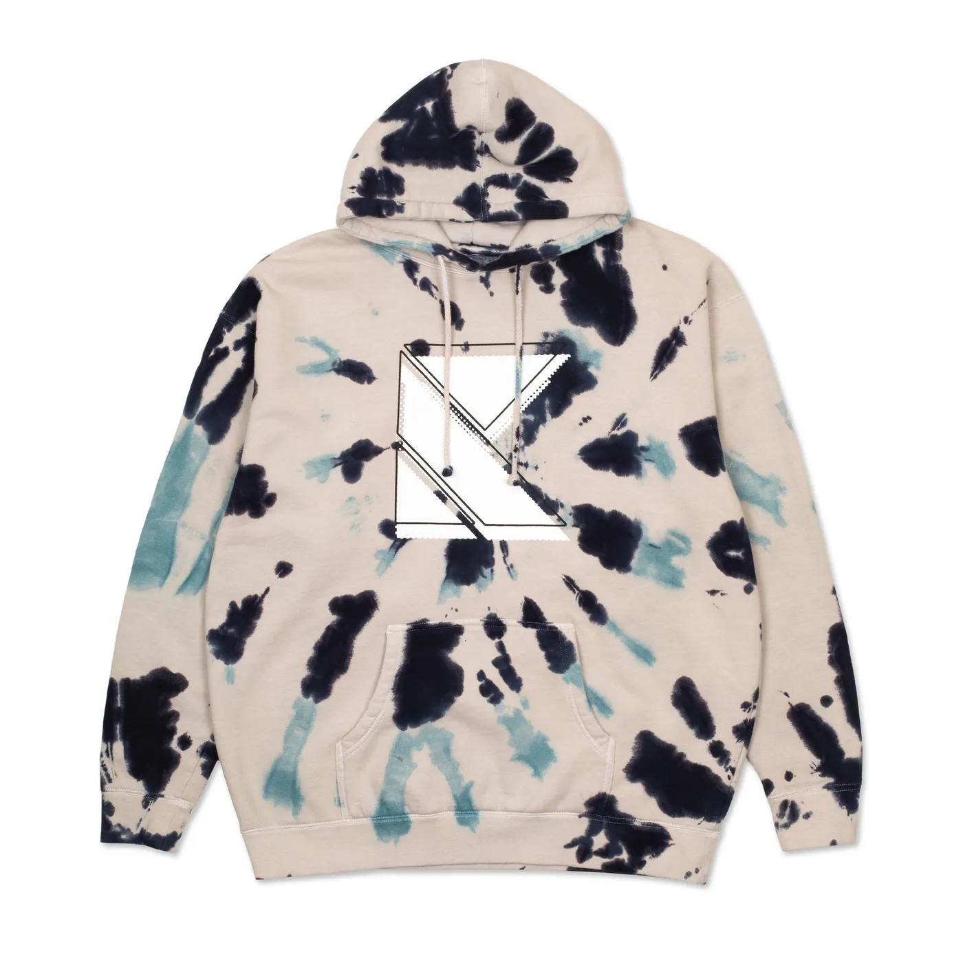 Kaskade Spring Blue Tie Dye Hoodie