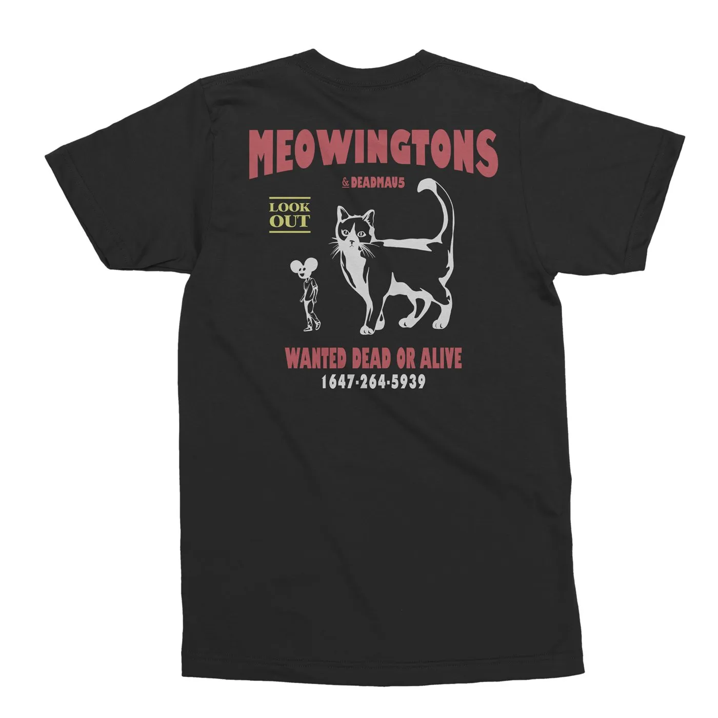 deadmau5 x meowingtons tee