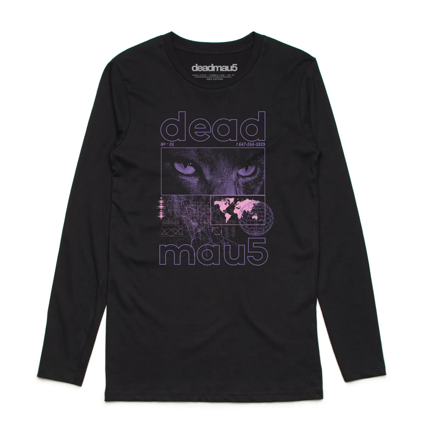 deadmau5 x meowingtons long sleeve