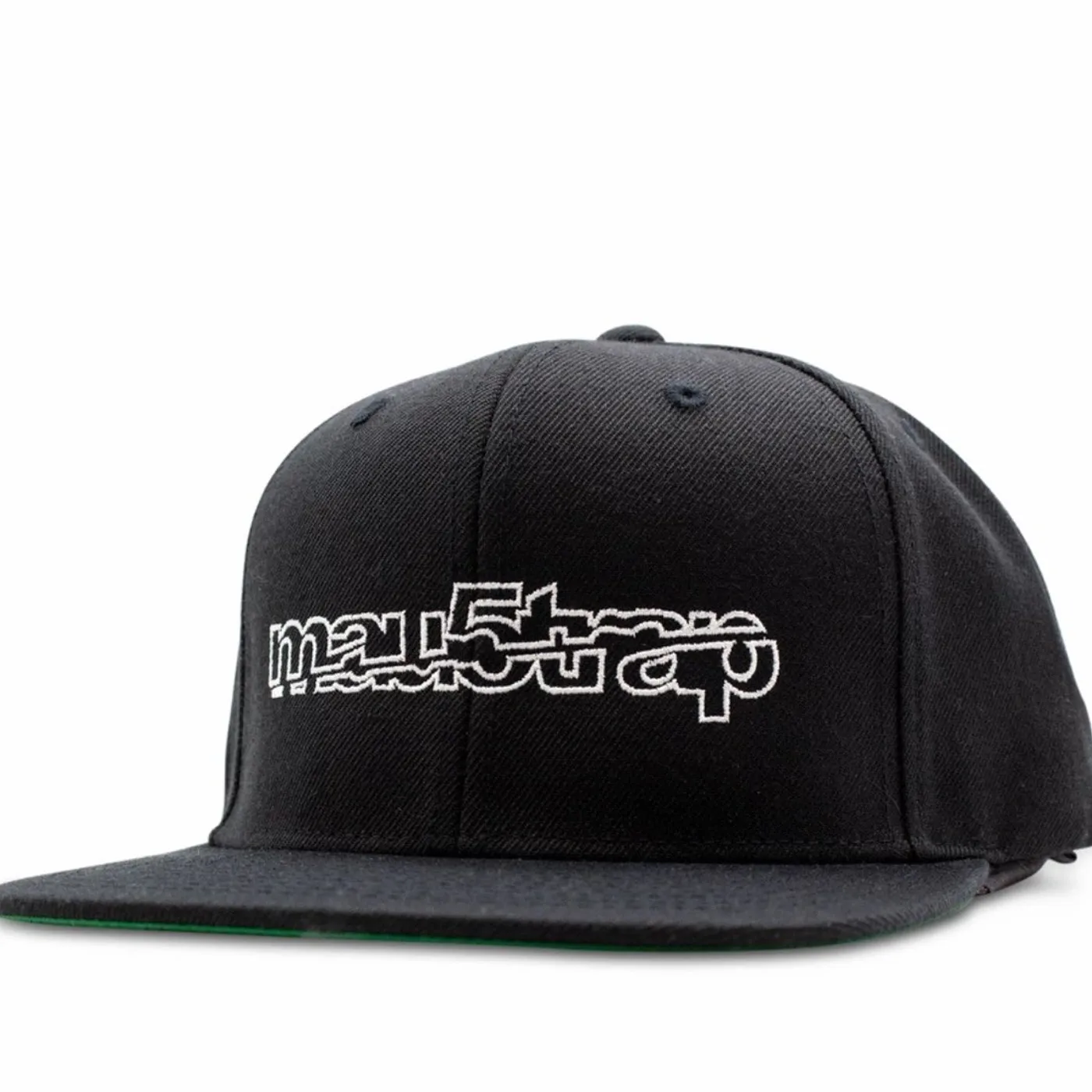 mau5trap split logo snapback