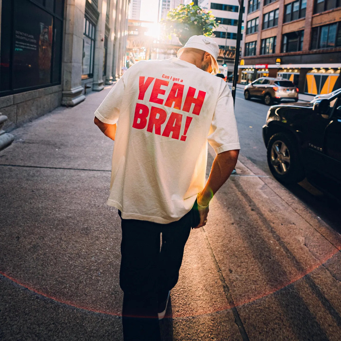 FISHER YEAH BRA! TEE