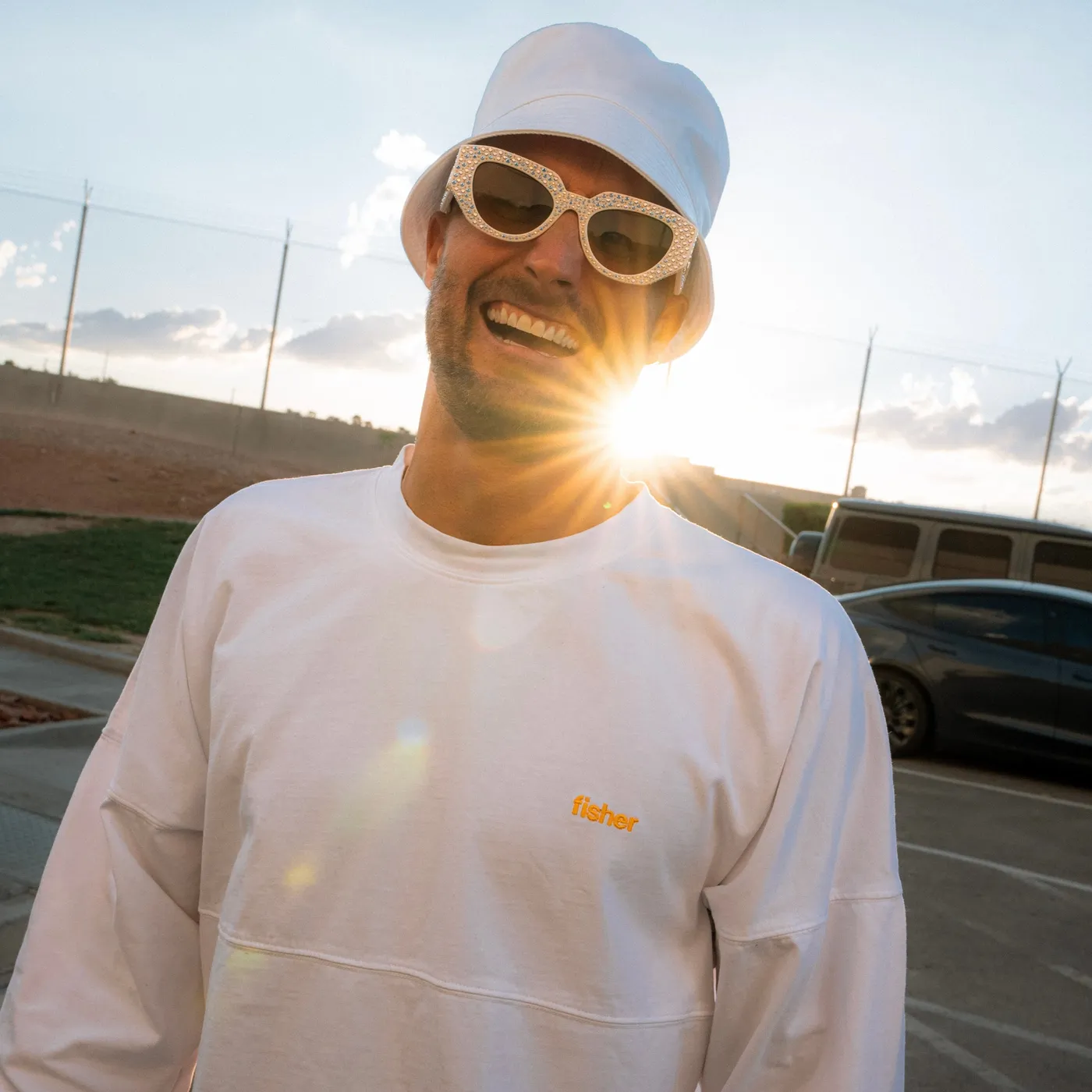 FISHER YEAH BRA! CREWNECK