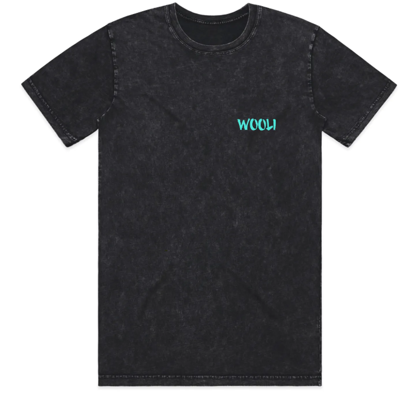 Wooli Teal Logo Tee