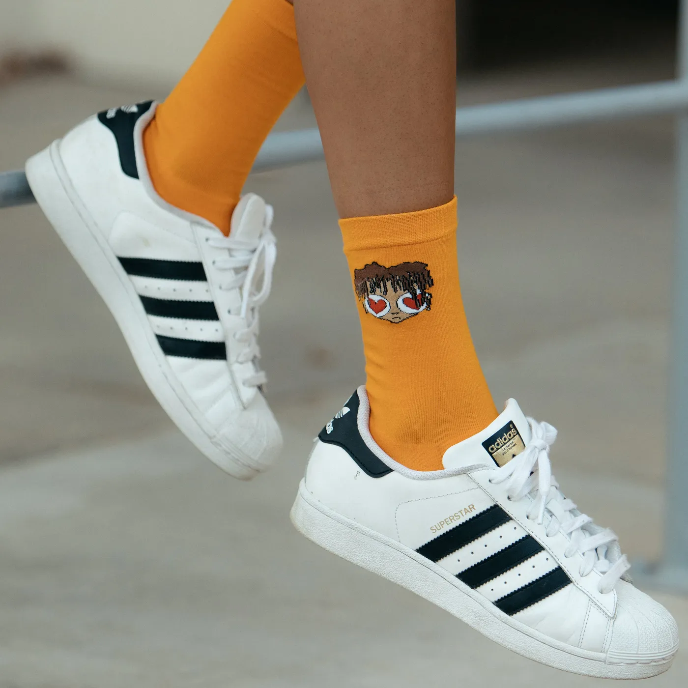 iann dior A Little Bit Confused Socks