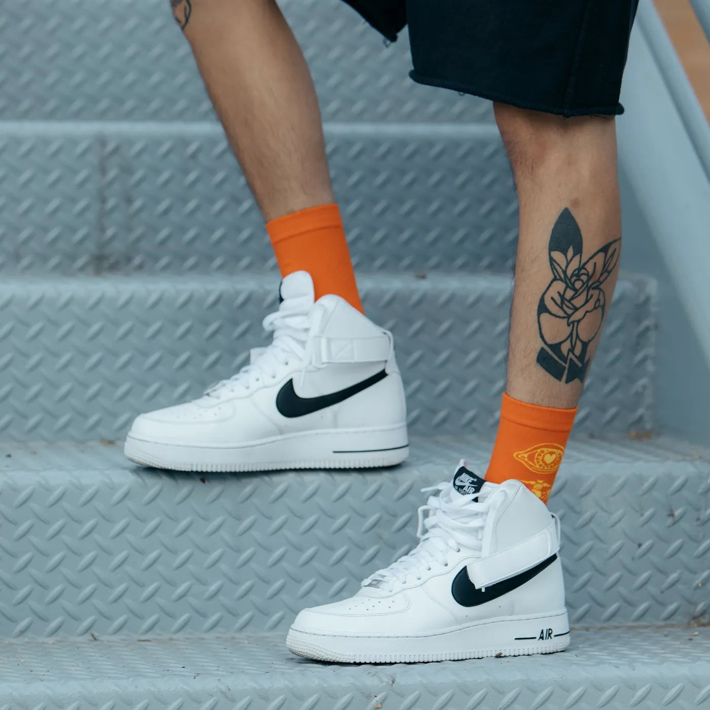 iann dior I'm Gone Socks / Orange