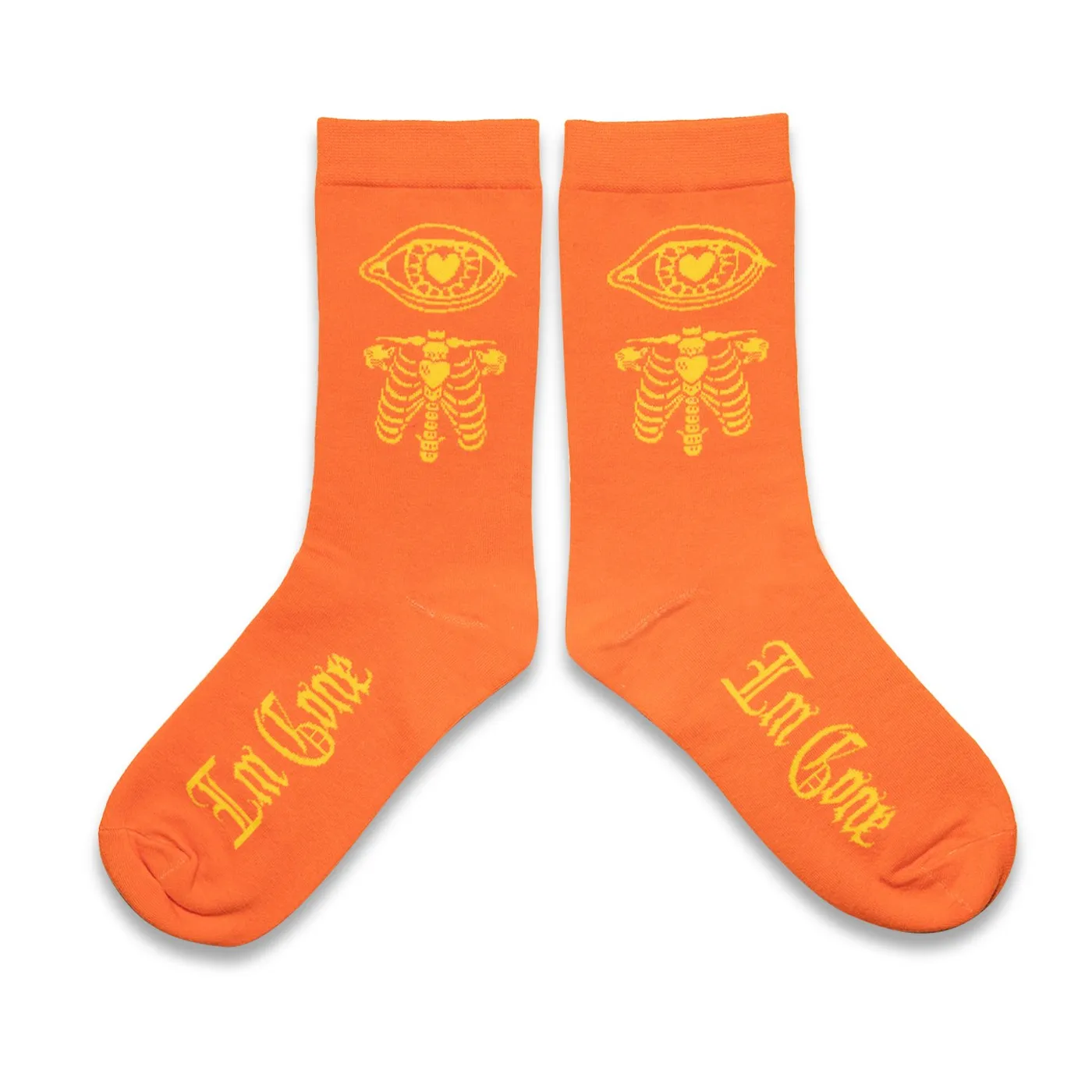 iann dior I'm Gone Socks / Orange